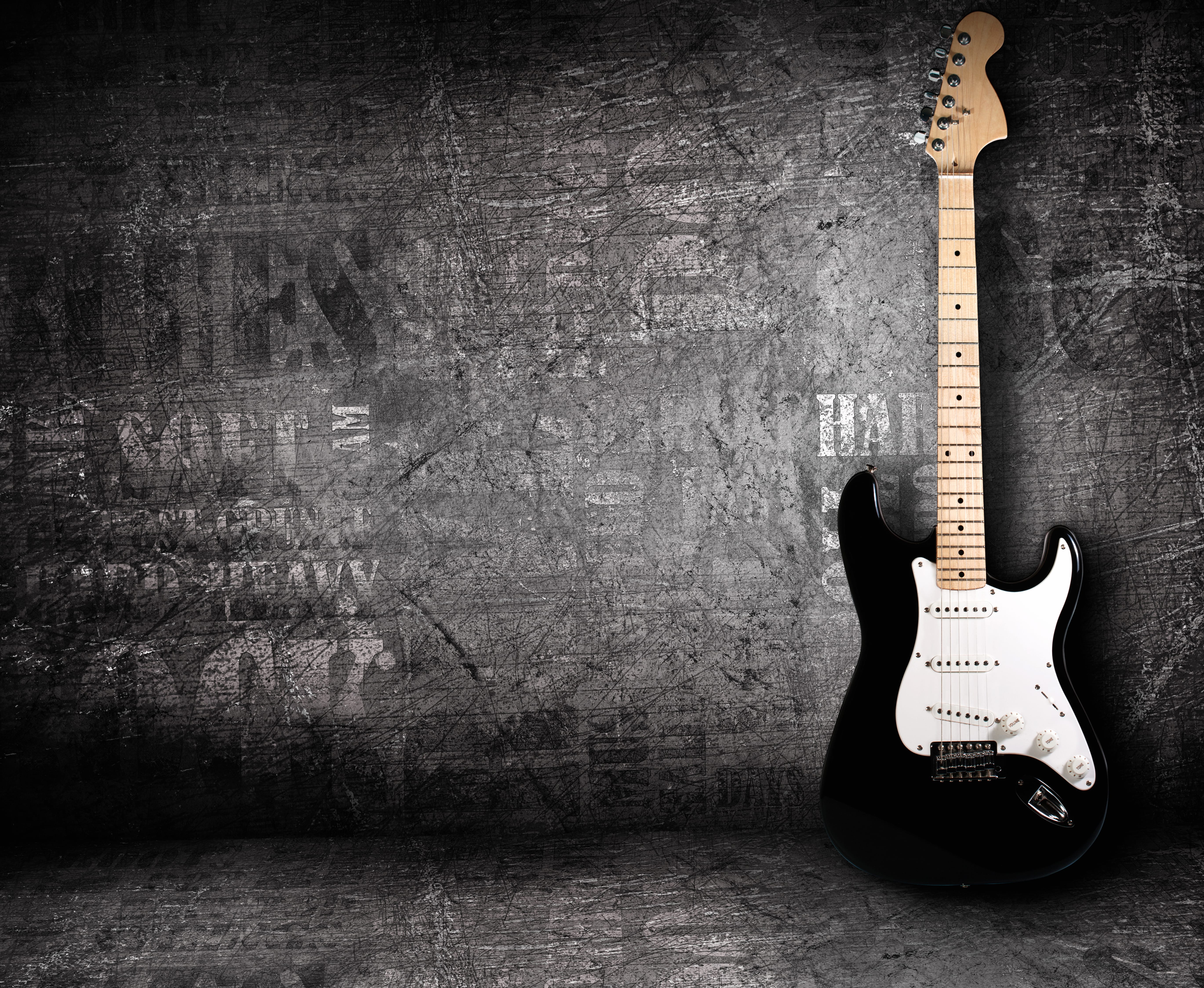 4K Ultra HD Guitar Vibes Wallpaper at 640 x 960 iPhone 4 size wallpapers HD quality