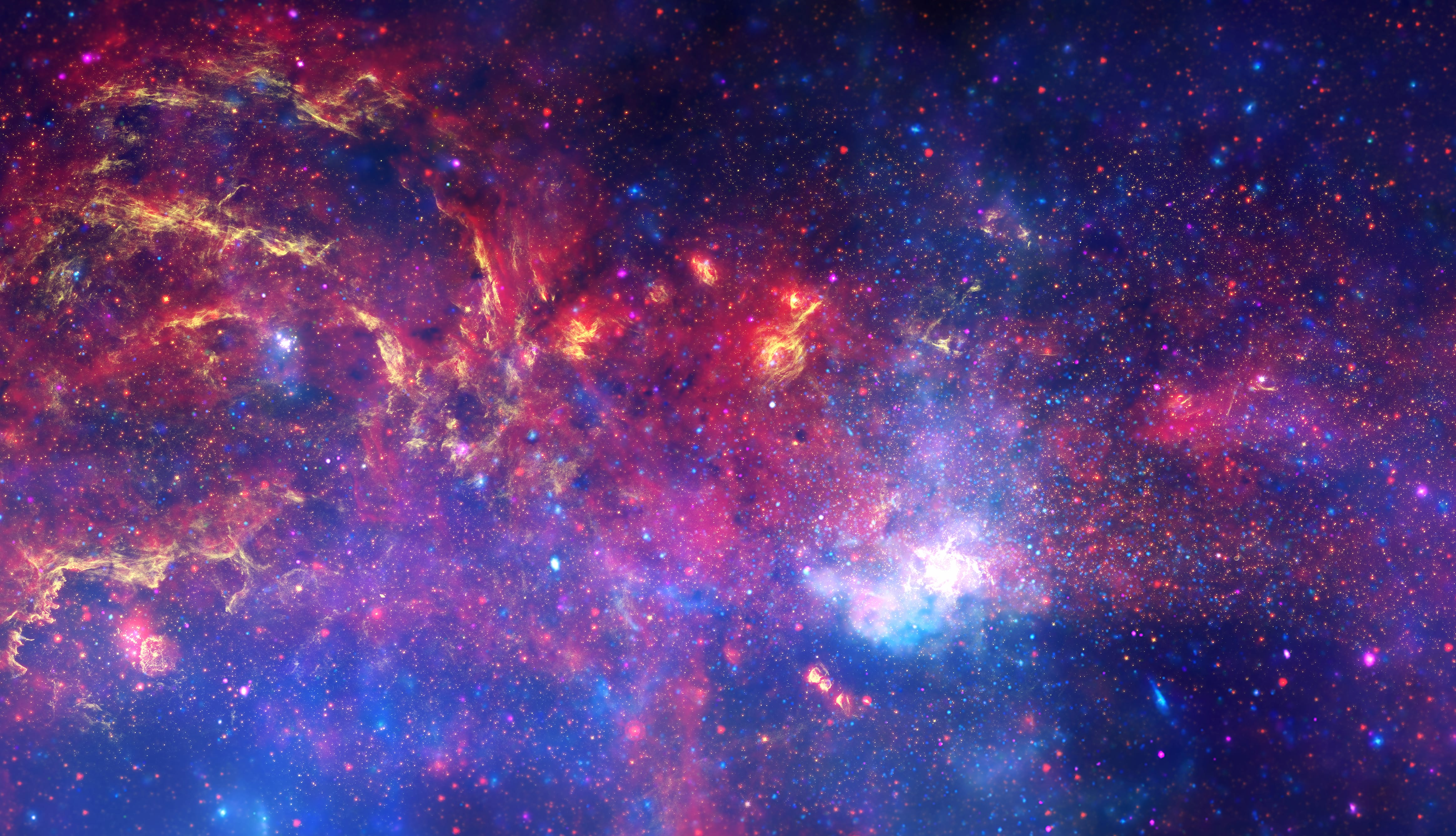 4K Ultra HD Nebula in the Milky Way wallpapers HD quality