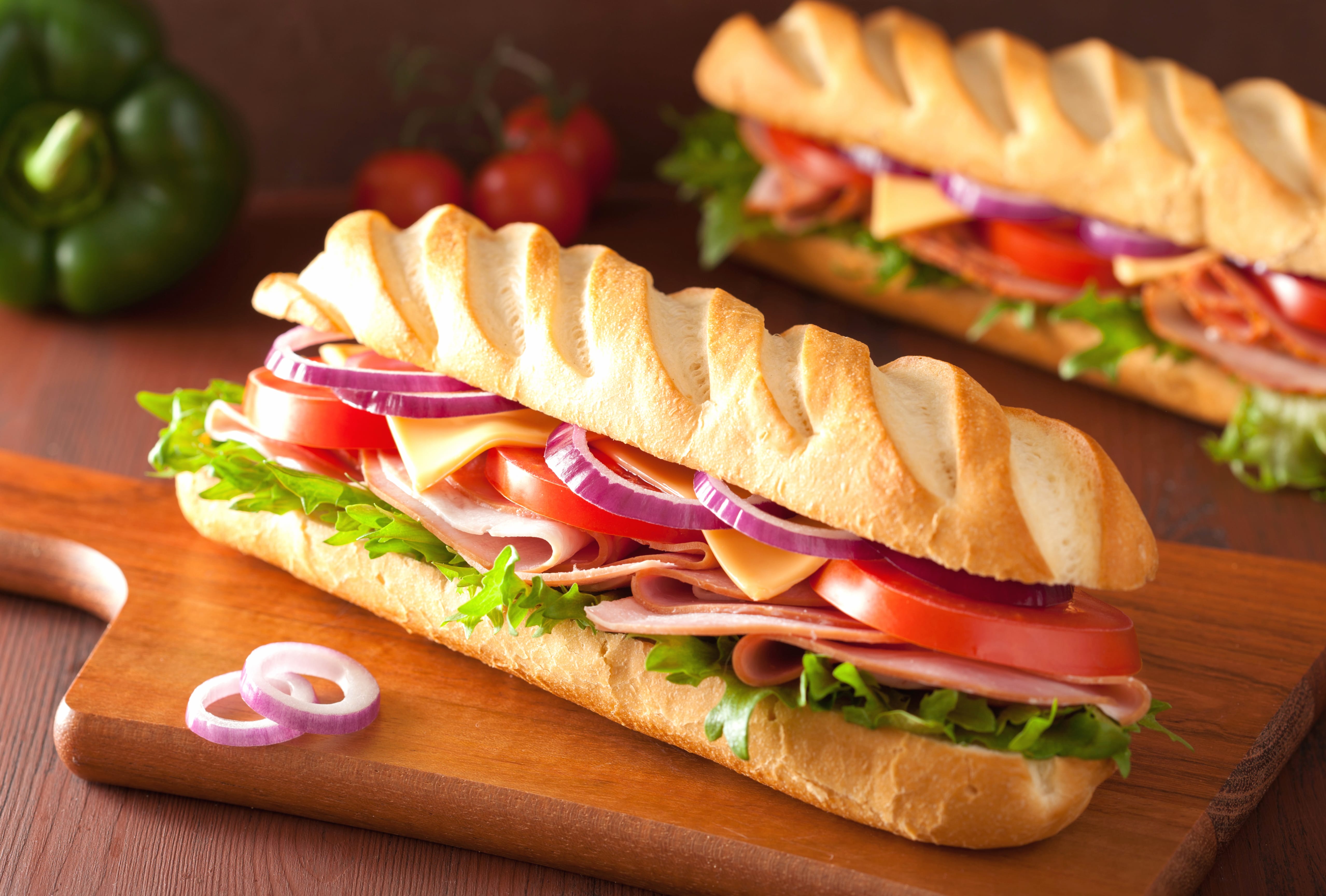 4K Ultra HD Sandwich Bliss at 2048 x 2048 iPad size wallpapers HD quality