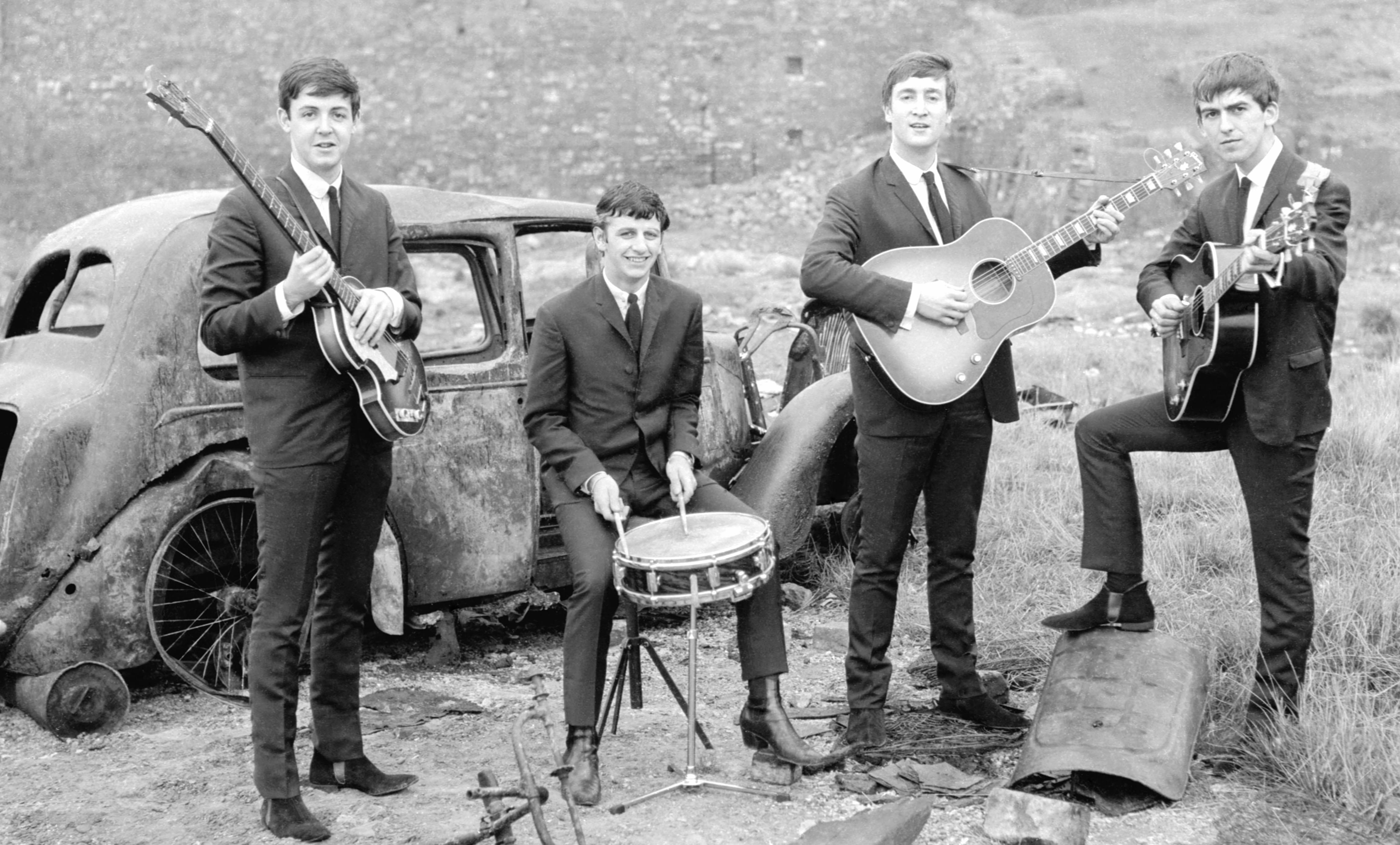 4K Ultra of The Beatles A Timeless Music Icon wallpapers HD quality