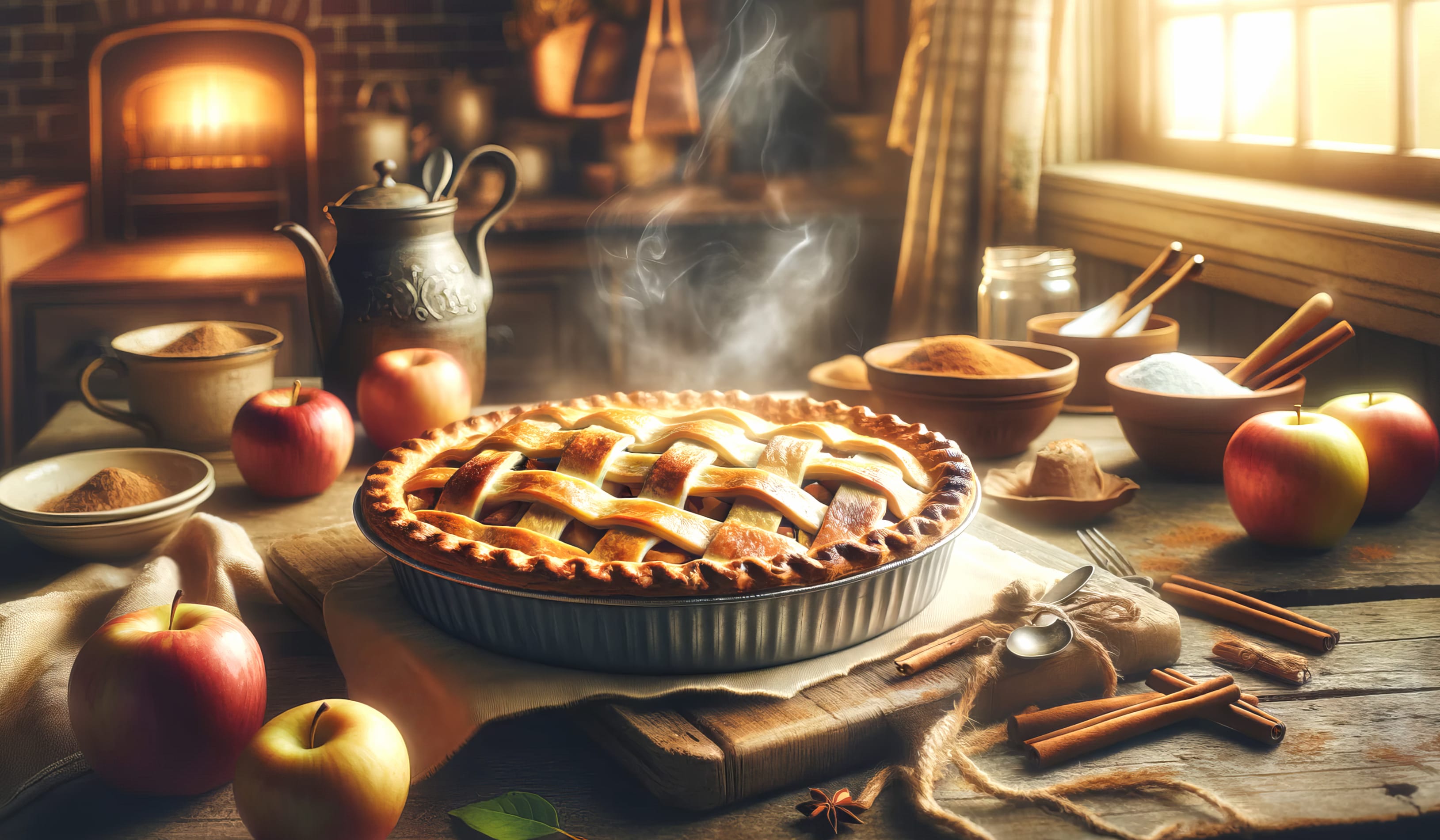 A Warm Apple Pie at 750 x 1334 iPhone 6 size wallpapers HD quality