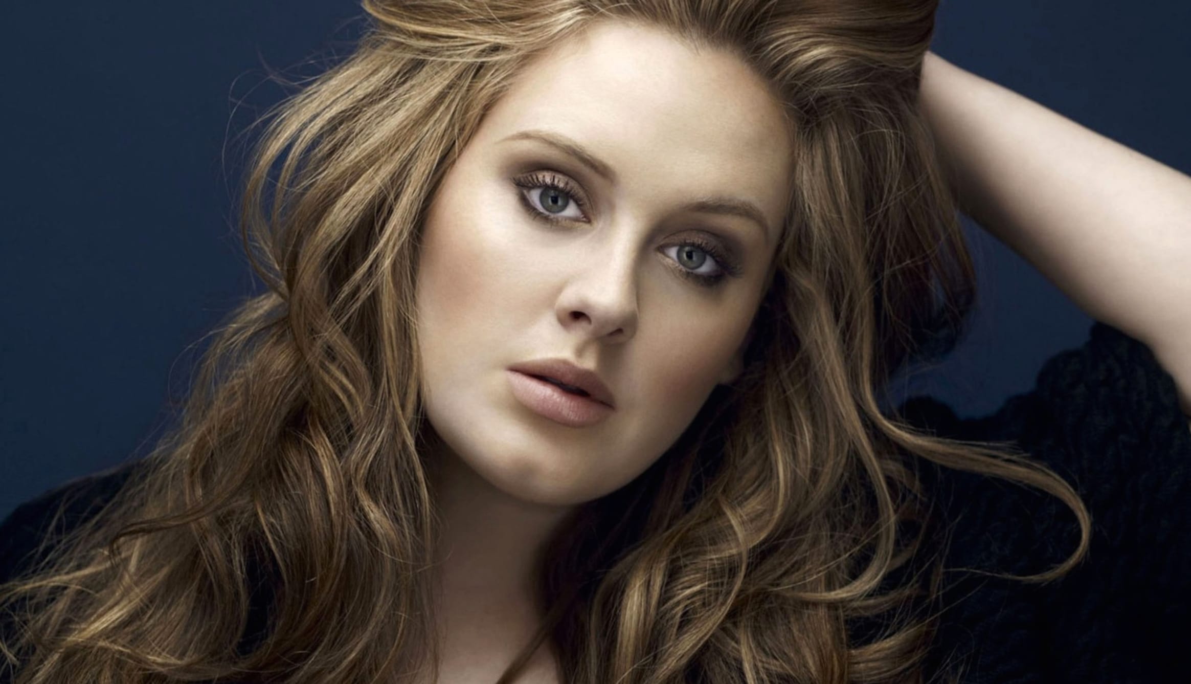 Adele Stunning of the British Music Icon at 2048 x 2048 iPad size wallpapers HD quality