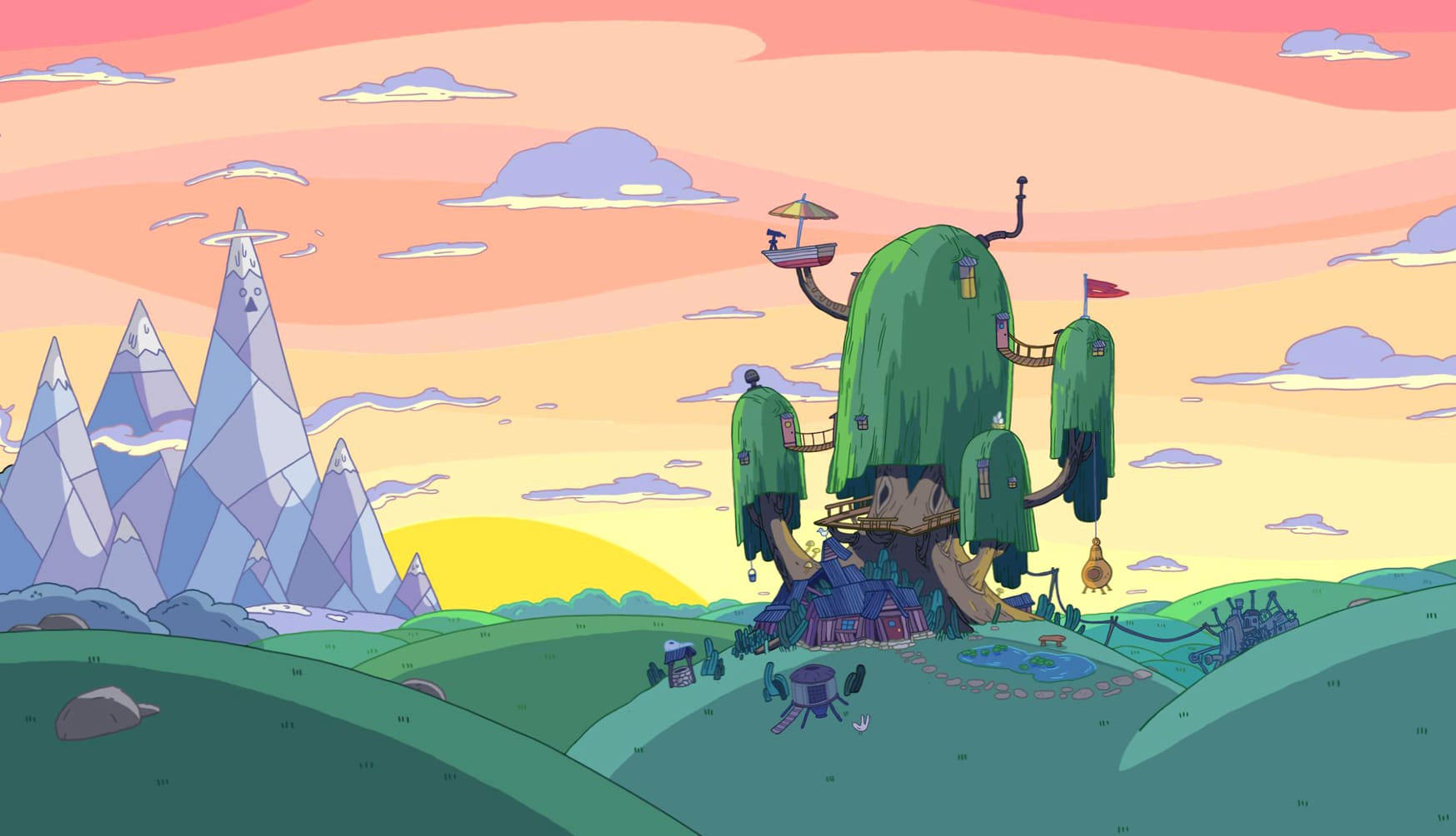 Adventure Time Scenic wallpapers HD quality