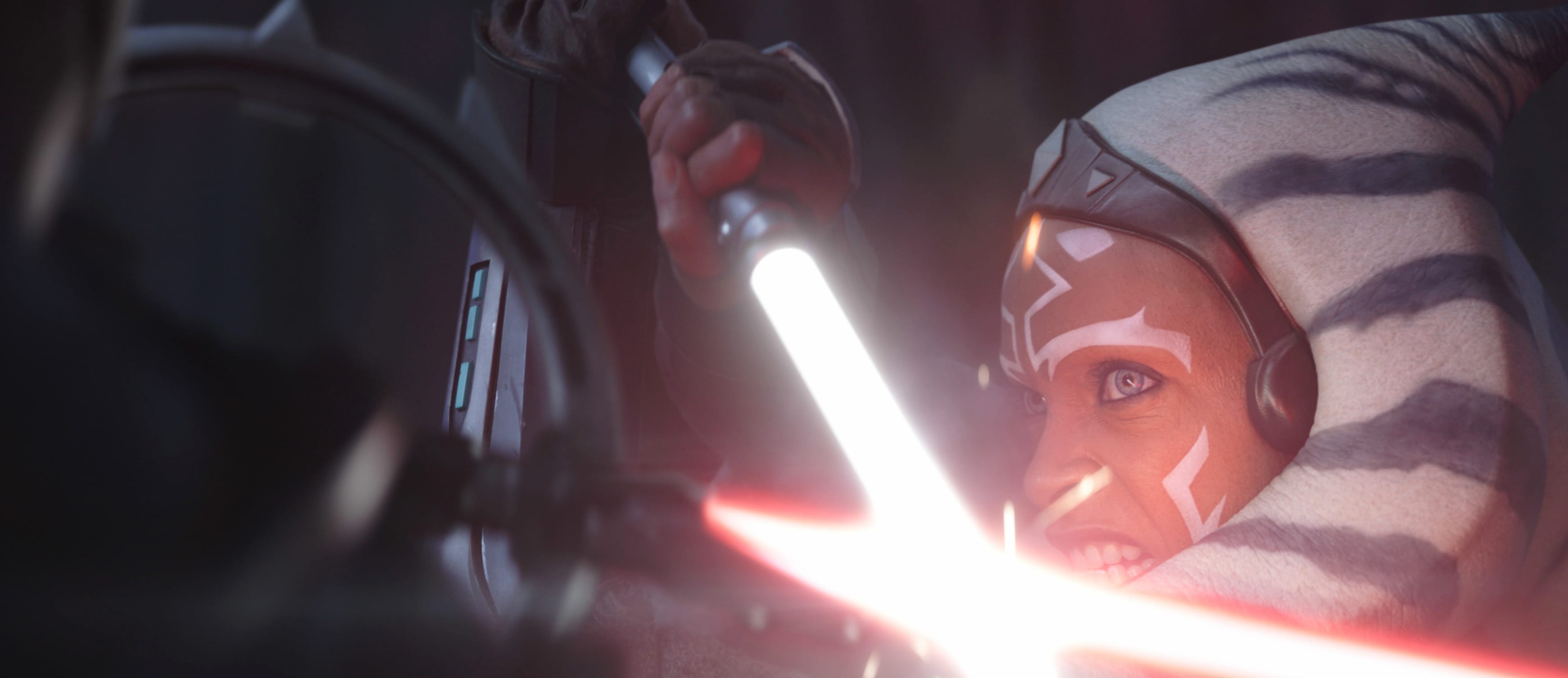 Ahsoka Tano – Intense Lightsaber Duel wallpapers HD quality