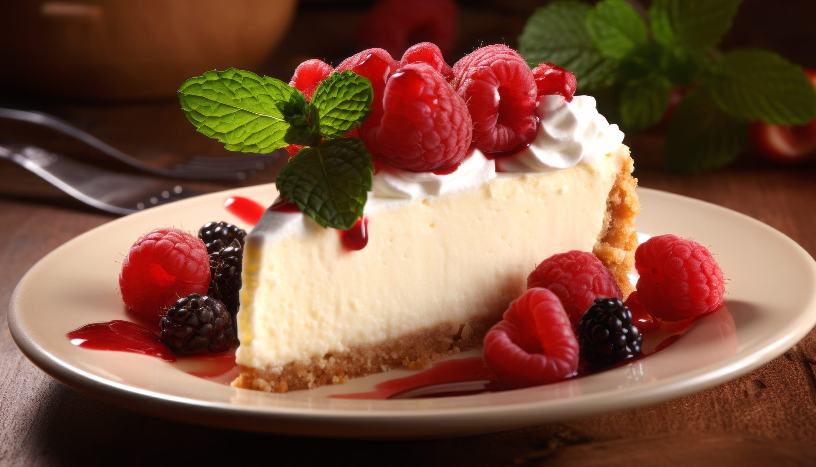 AI Art Cheesecake Delight wallpapers HD quality