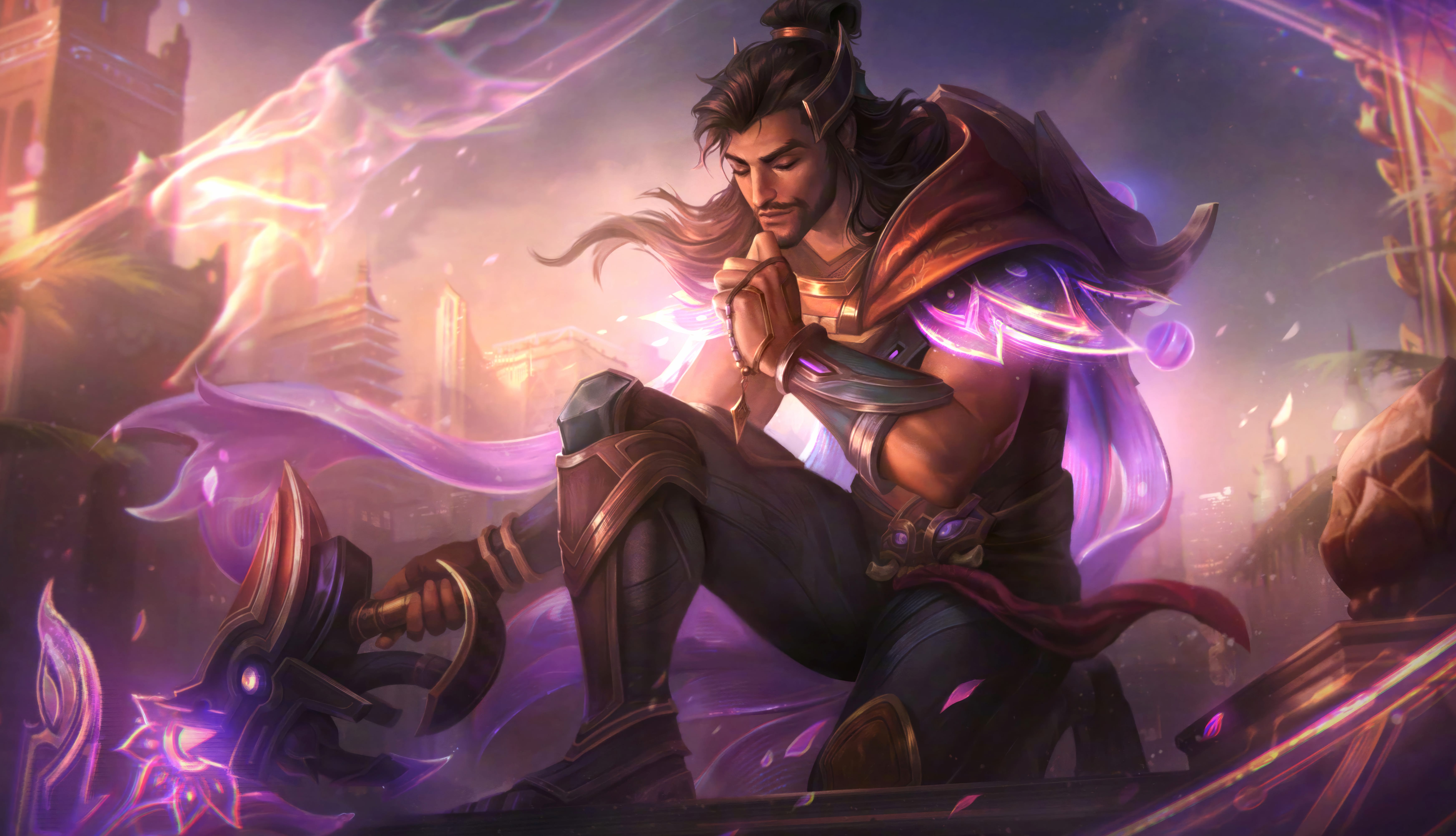 Akshan League of Legends - Dynamic Rogue Champion Background wallpapers HD quality