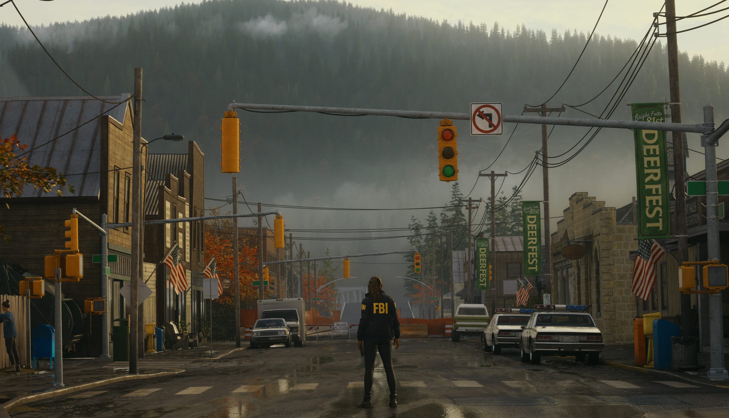 Alan Wake 2 Game HD Desktop Wallpaper at 640 x 960 iPhone 4 size wallpapers HD quality