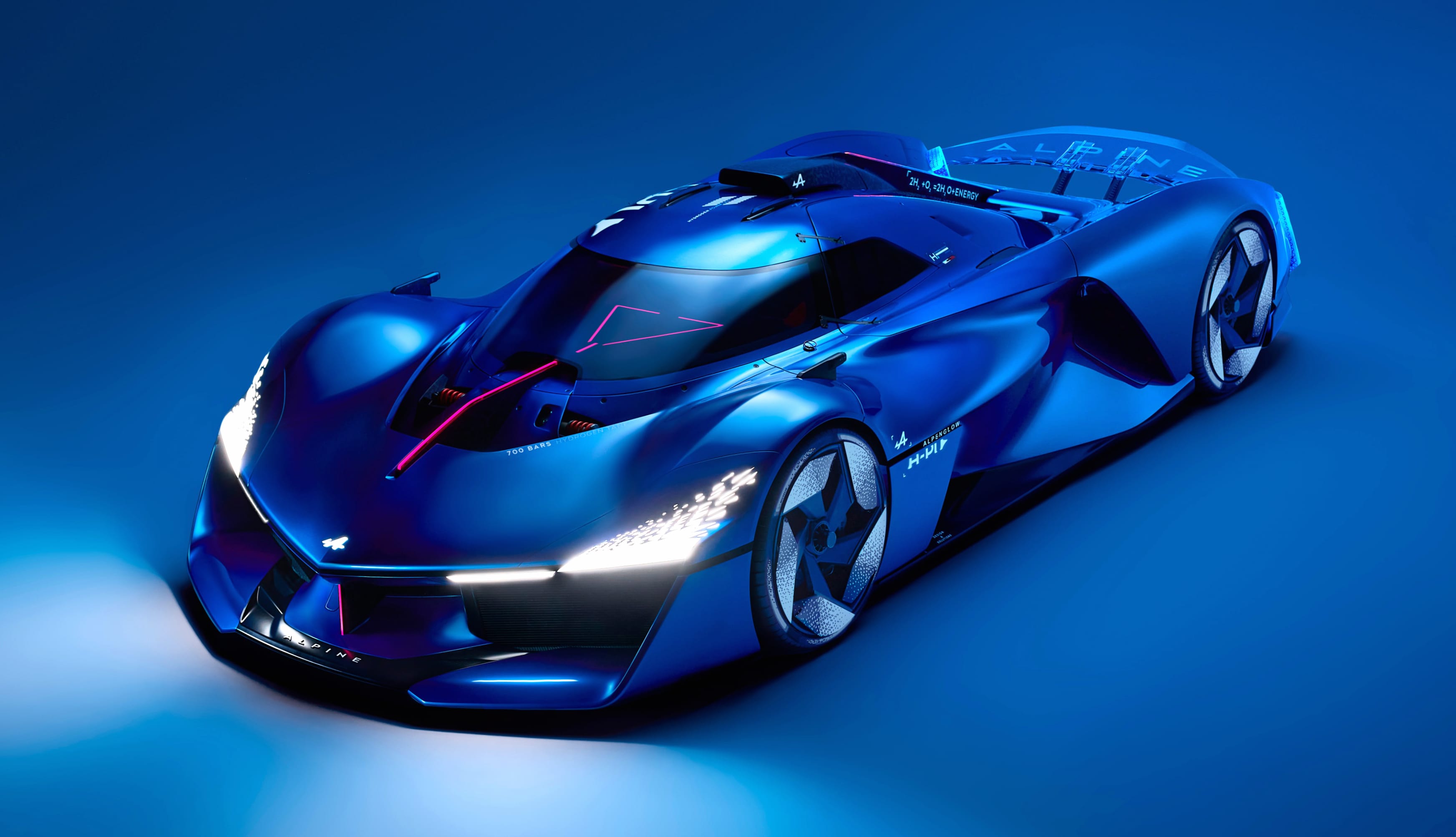 Alpine Alpenglow Hy4 Concept cars wallpapers HD quality