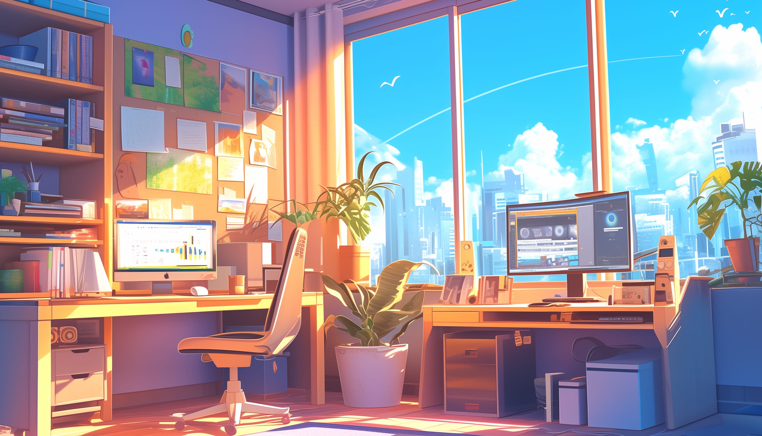 Anime-Inspired Room wallpapers HD quality