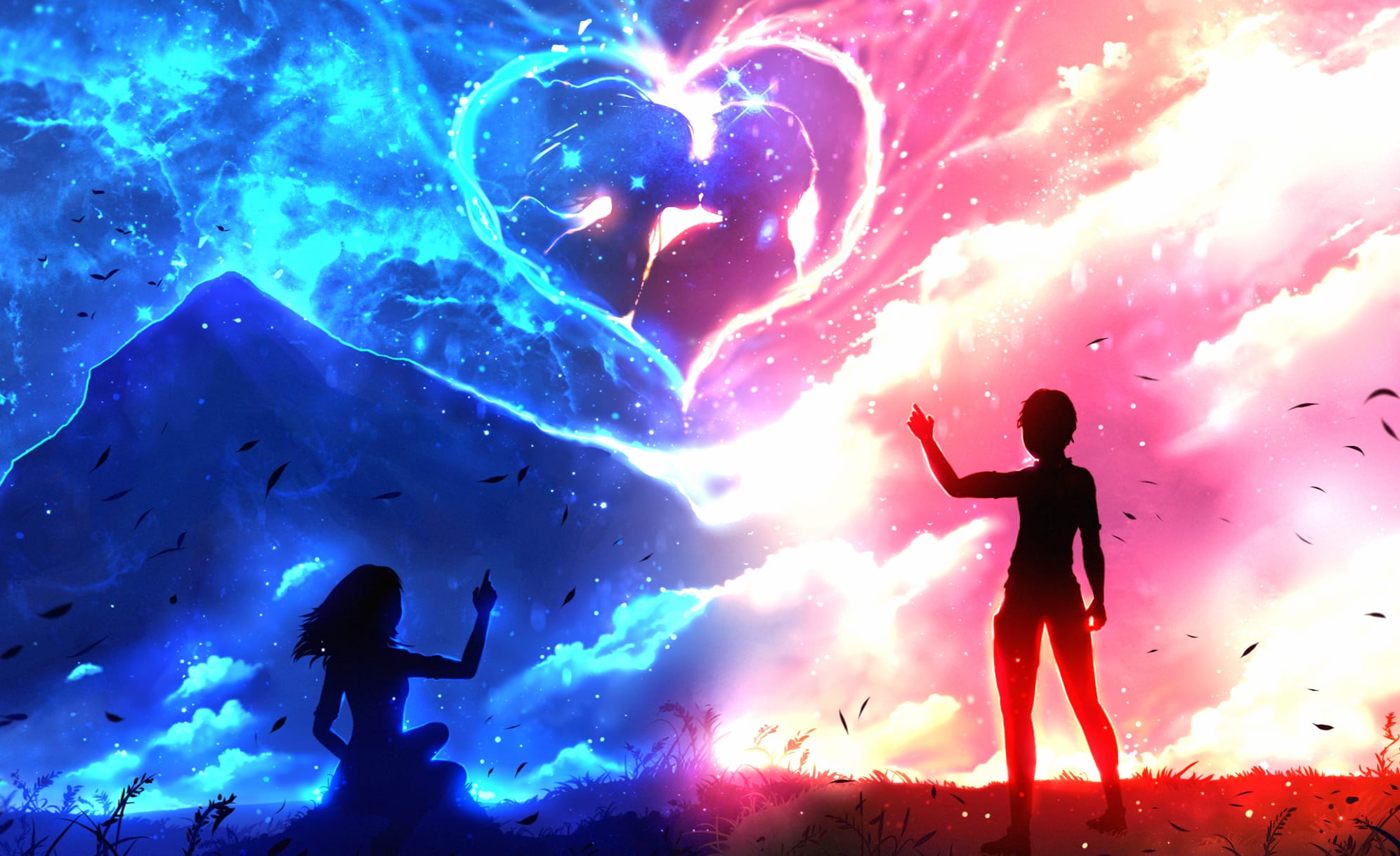 Anime Couple Heartfelt wallpapers HD quality