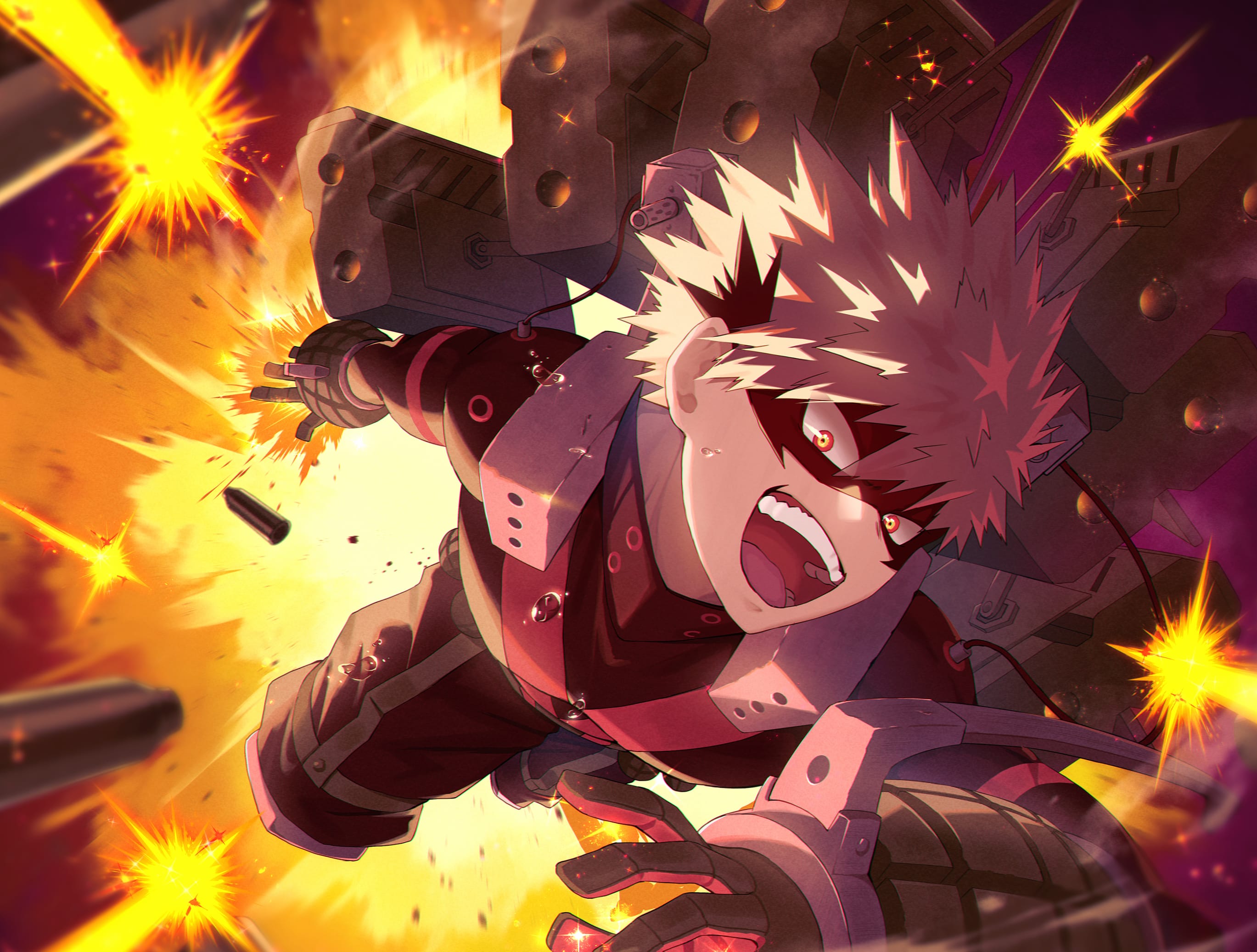 Anime My Hero Academia Katsuki Bakugou wallpapers HD quality