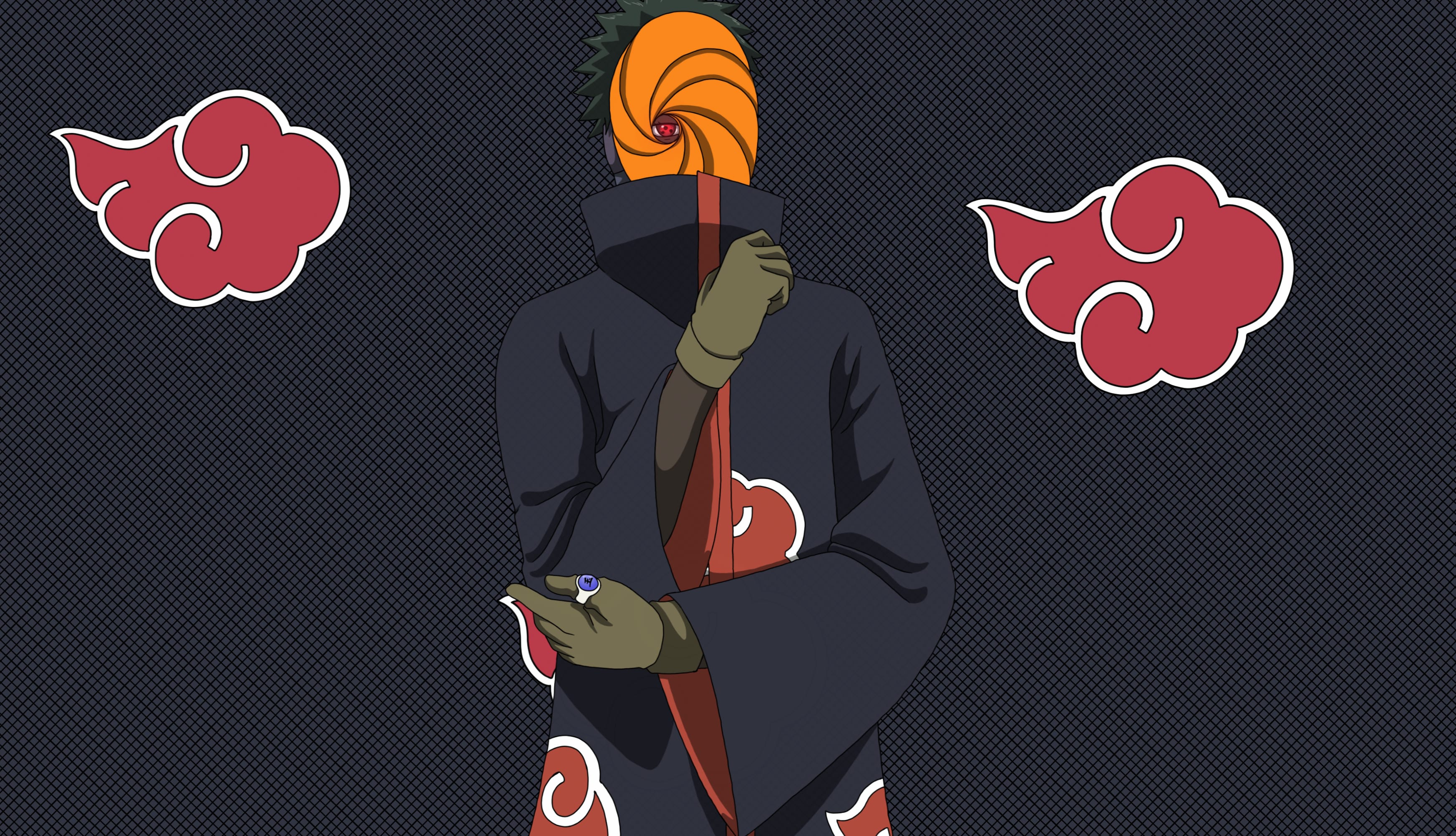 Anime Naruto Akatsuki (Naruto) Obito Uchiha at 1920 x 1080 HD size wallpapers HD quality