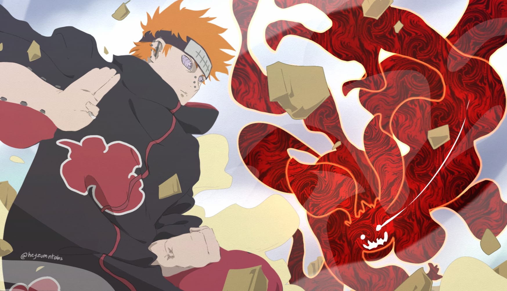 Anime Naruto Pain (Naruto) at 1366 x 768 HD size wallpapers HD quality