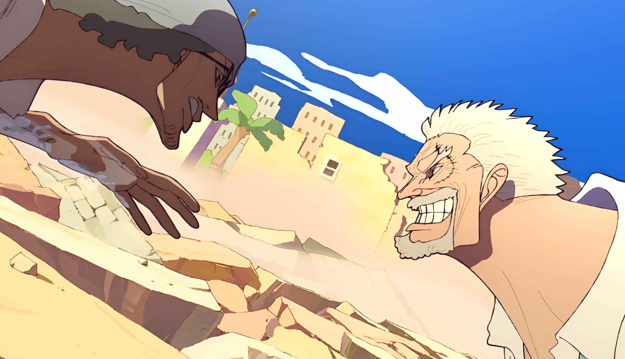 Anime One Piece Aokiji (One Piece) Monkey D. Garp at 2560 x 1440 HD size wallpapers HD quality