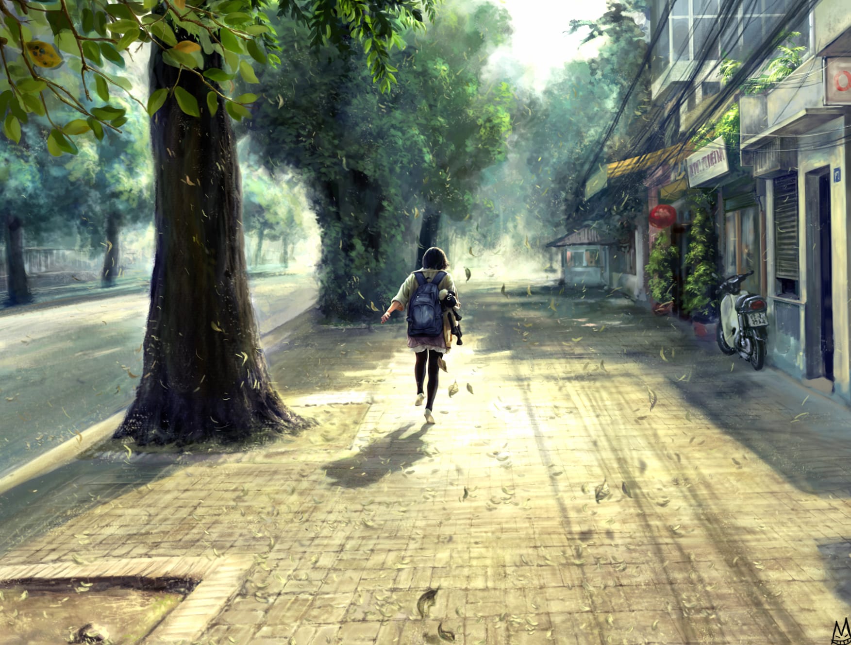 Anime Street Adventure wallpapers HD quality