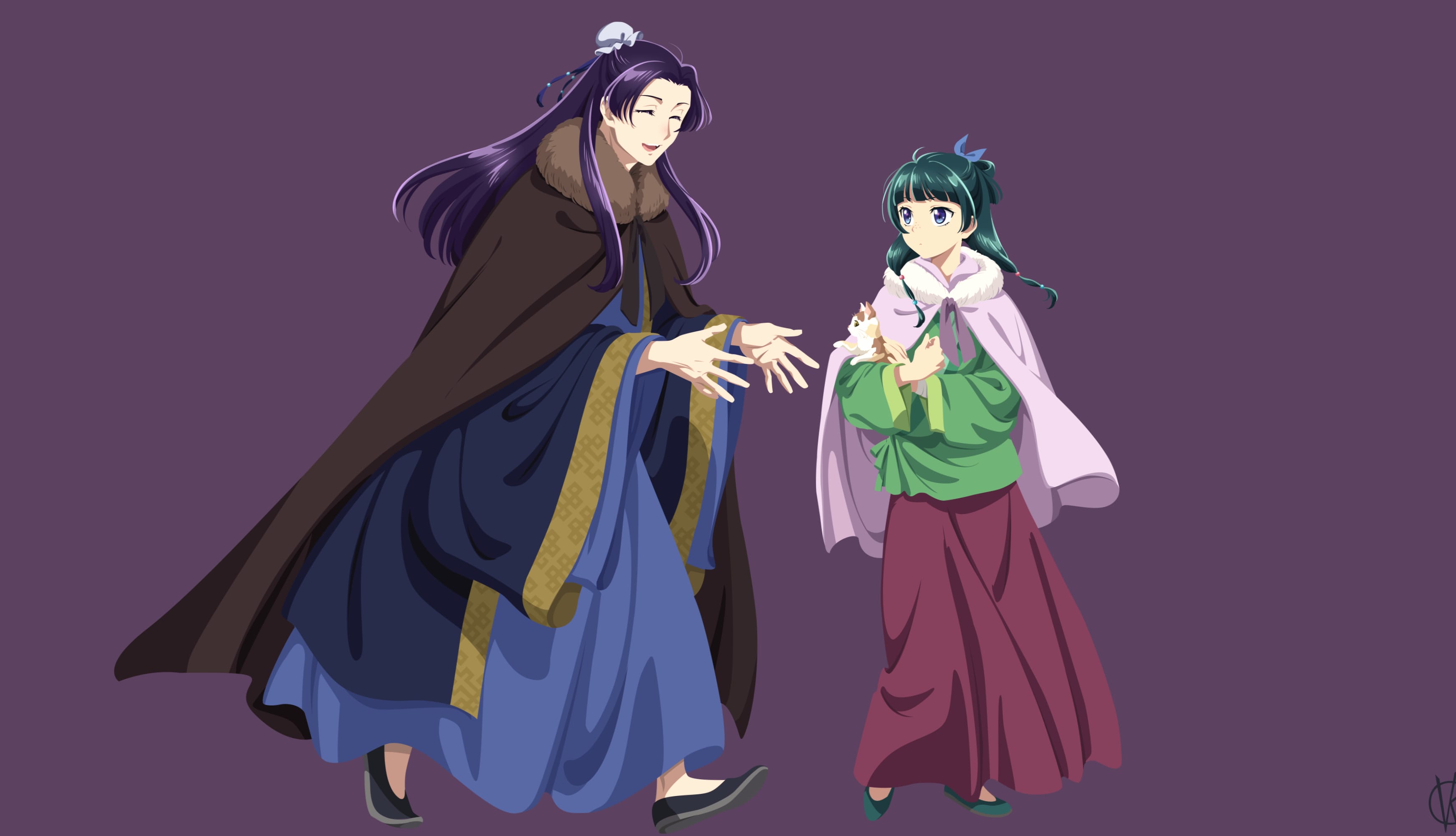 Anime The Apothecary Diaries Jinshi (The Apothecary Diaries) Maomao (The Apothecary Diaries) wallpapers HD quality