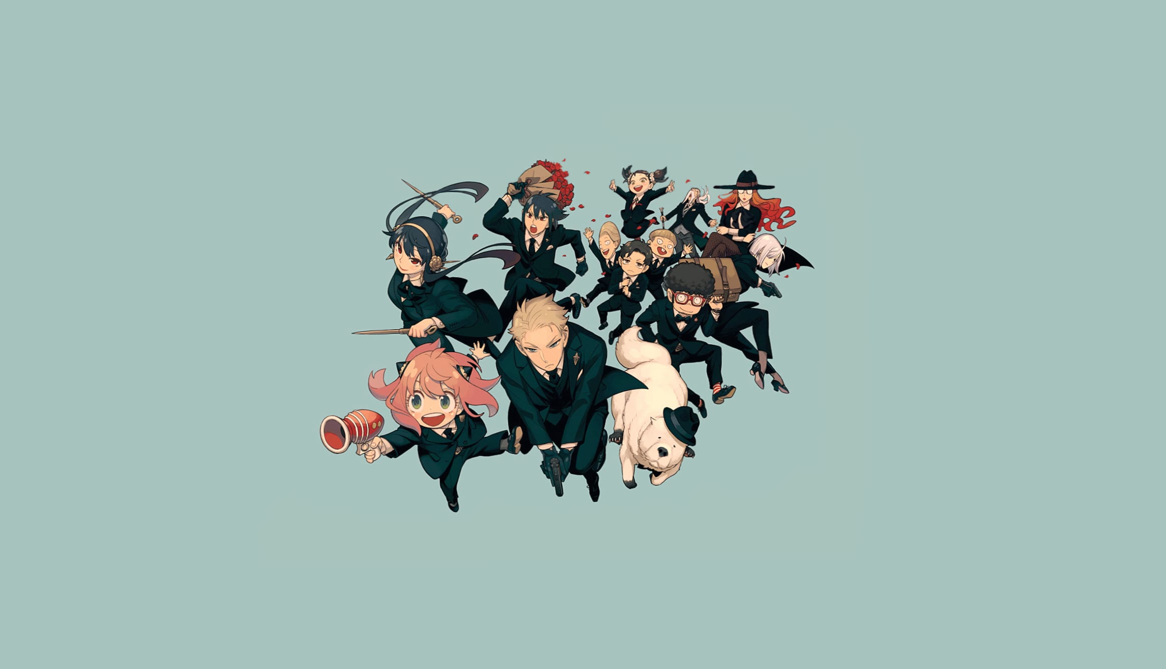 Anya Forger Loid Forger Yor Forger Yuri Briar Bond (Spy X Family) Anime Spy X Family wallpapers HD quality