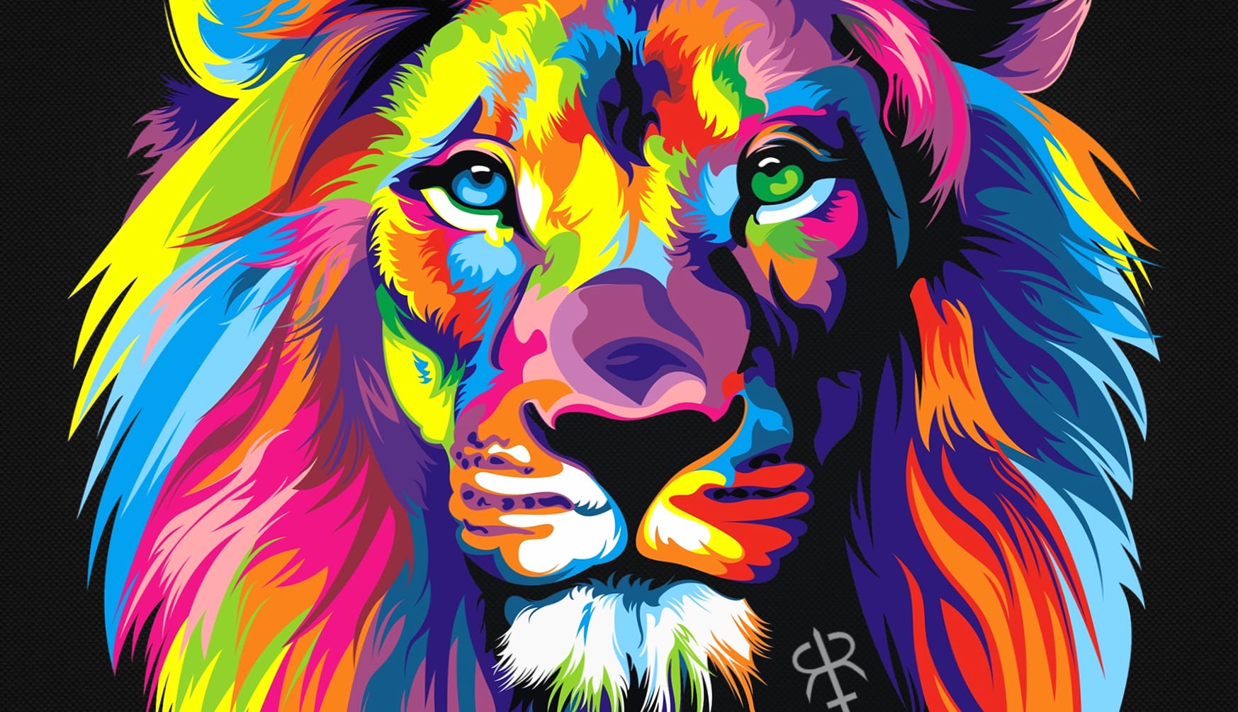 Artistic Lion wallpapers HD quality