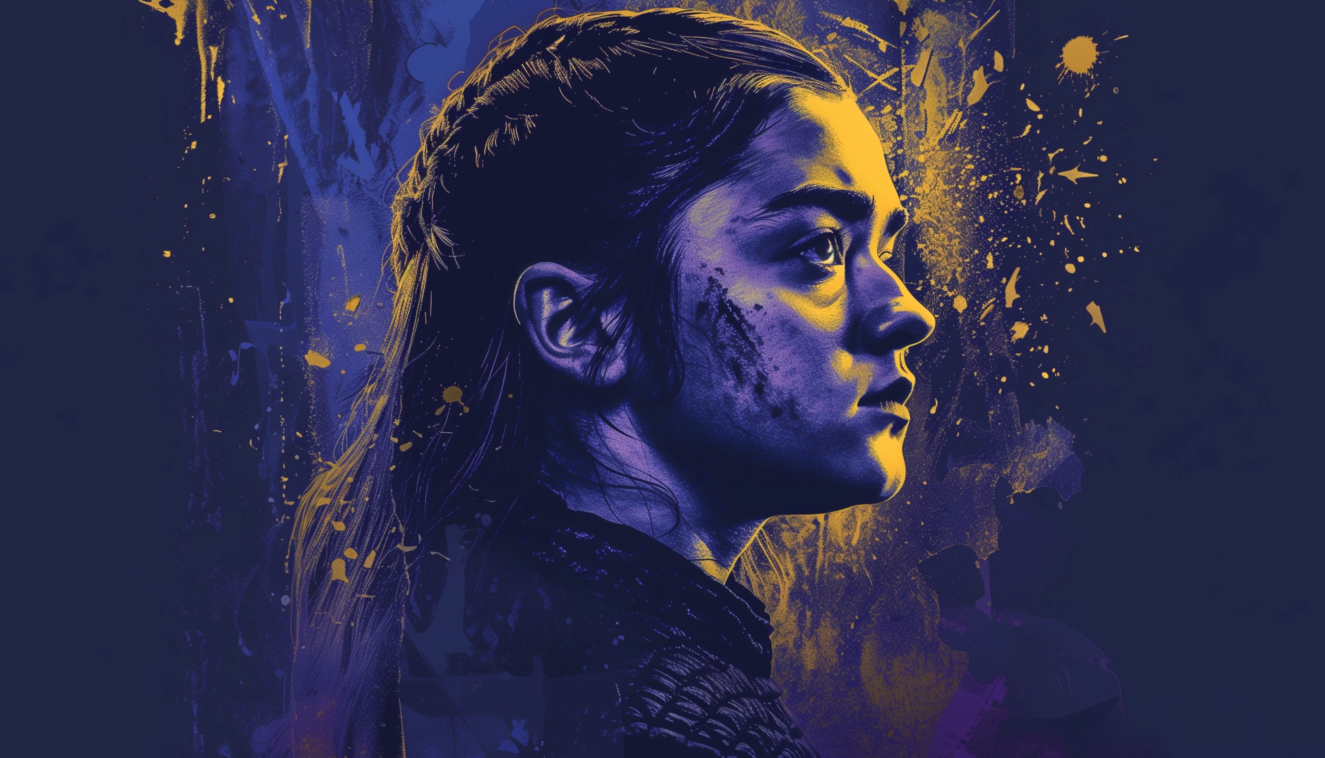 Arya Stark - Game of Thrones at 320 x 480 iPhone size wallpapers HD quality