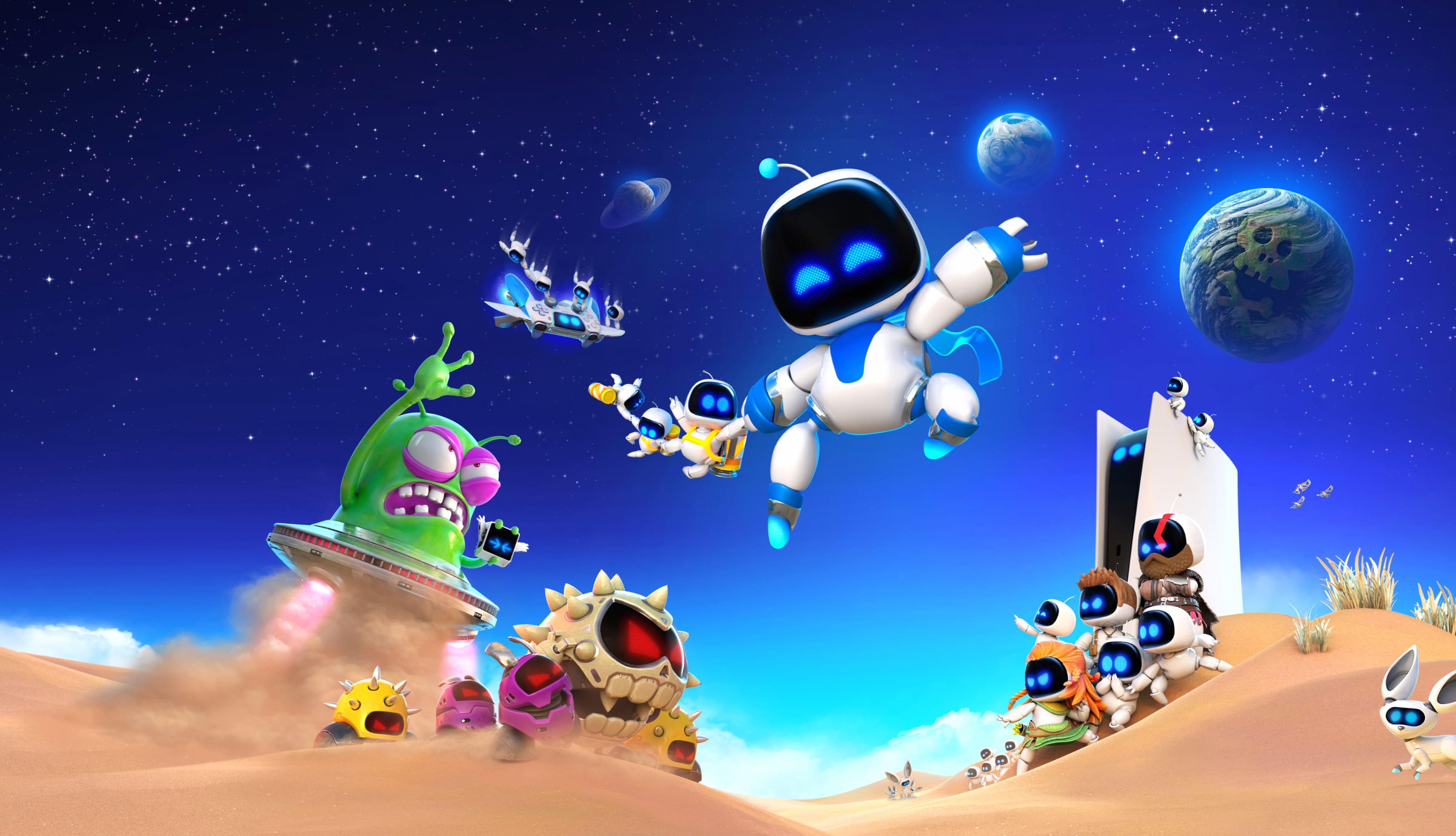 Astro Bot PlayStation 5 at 2560 x 1440 HD size wallpapers HD quality