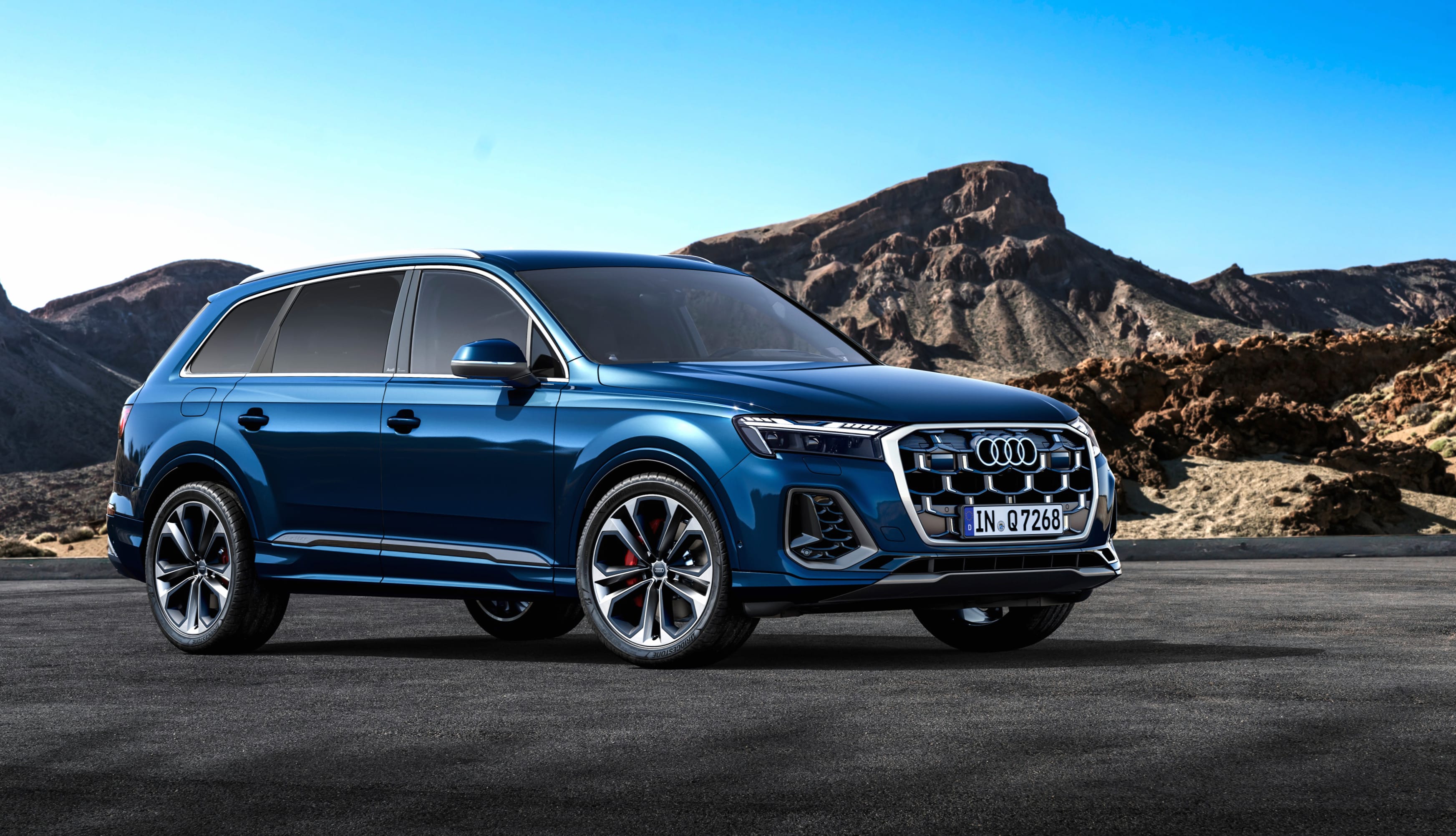 Audi Q7 2024 wallpapers HD quality