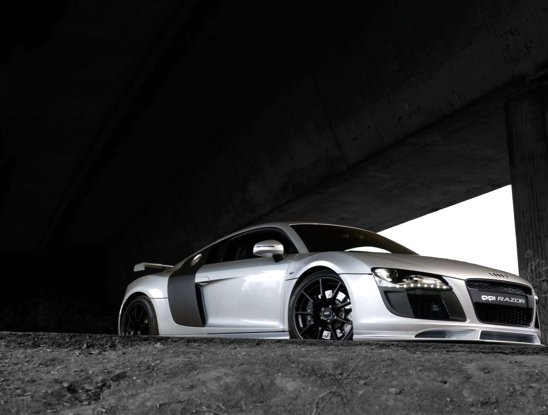 Audi R8 Razor at 640 x 960 iPhone 4 size wallpapers HD quality