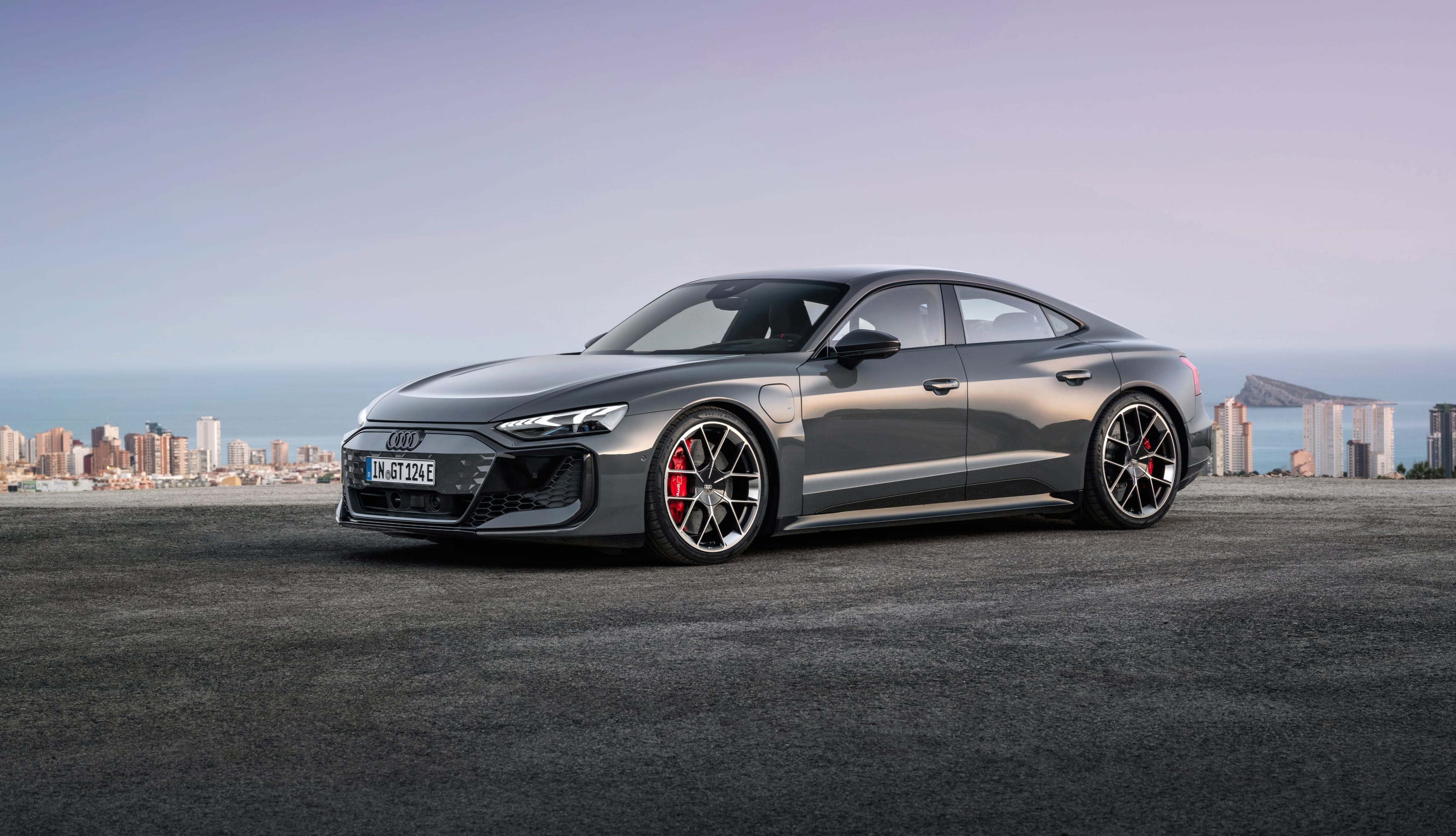 Audi RS e-tron GT Electric Sedan at 1024 x 1024 iPad size wallpapers HD quality