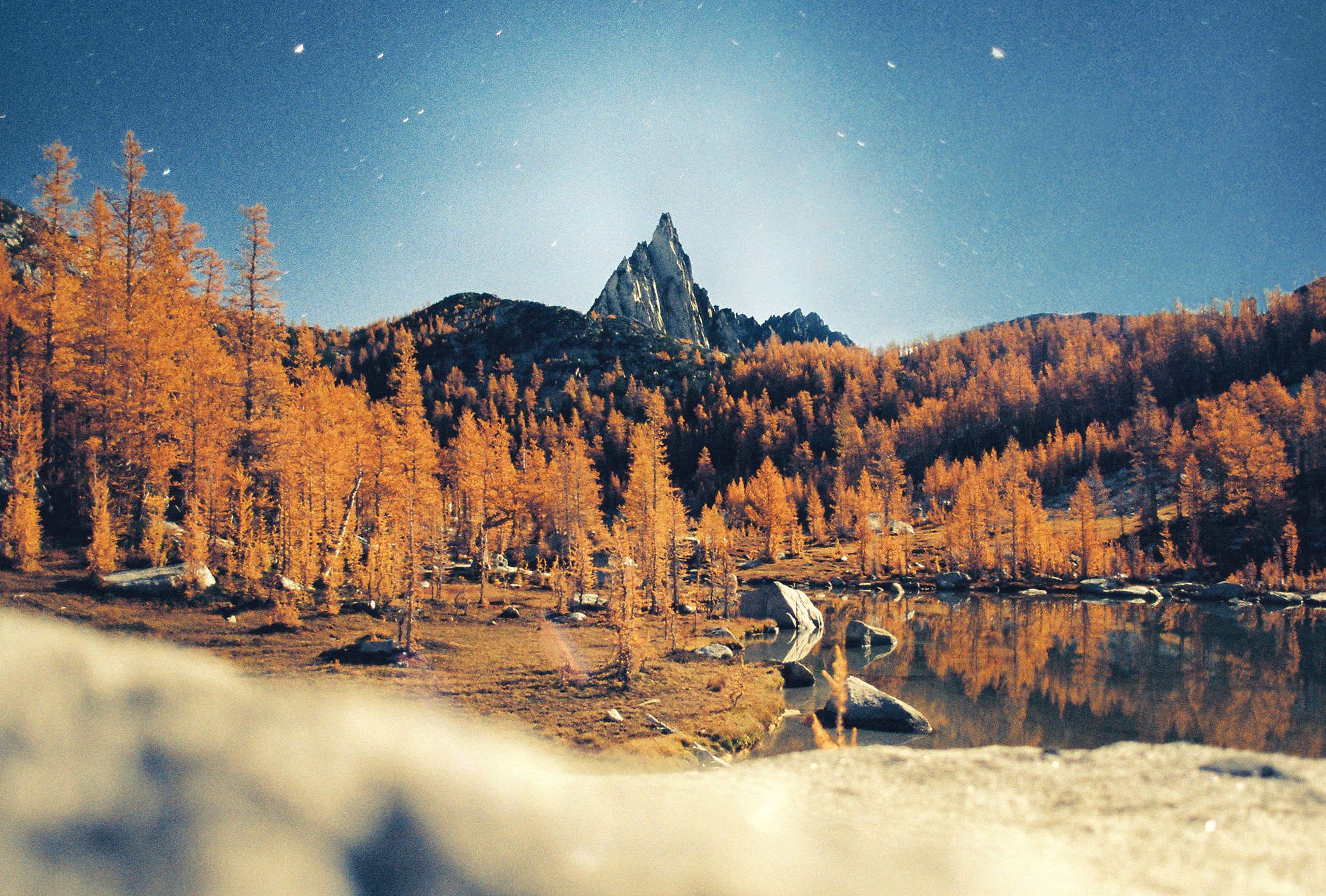 Autumn Mountain Reflection - wallpapers HD quality