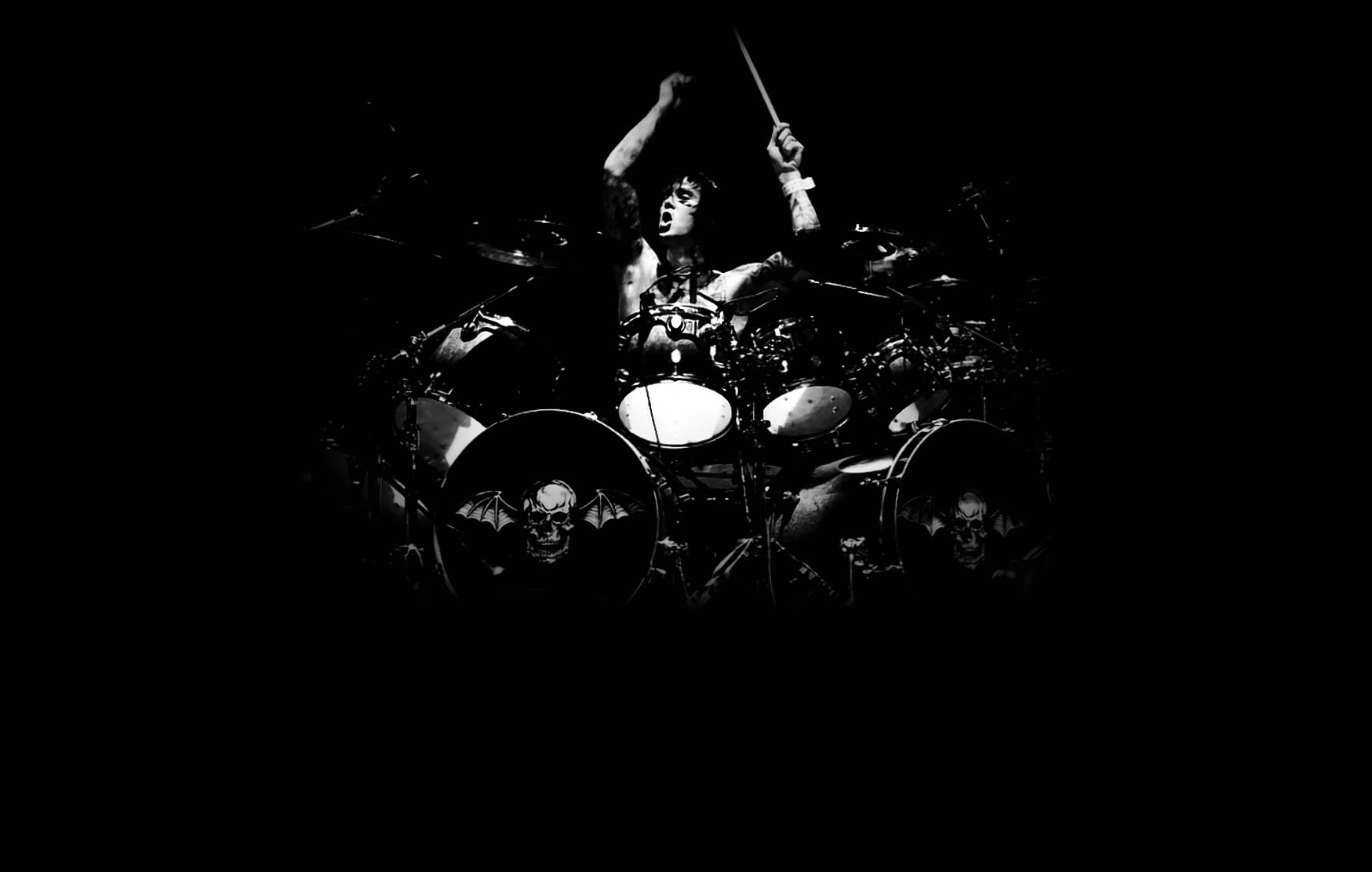 Avenged Sevenfold Drumming Power Unleashed wallpapers HD quality