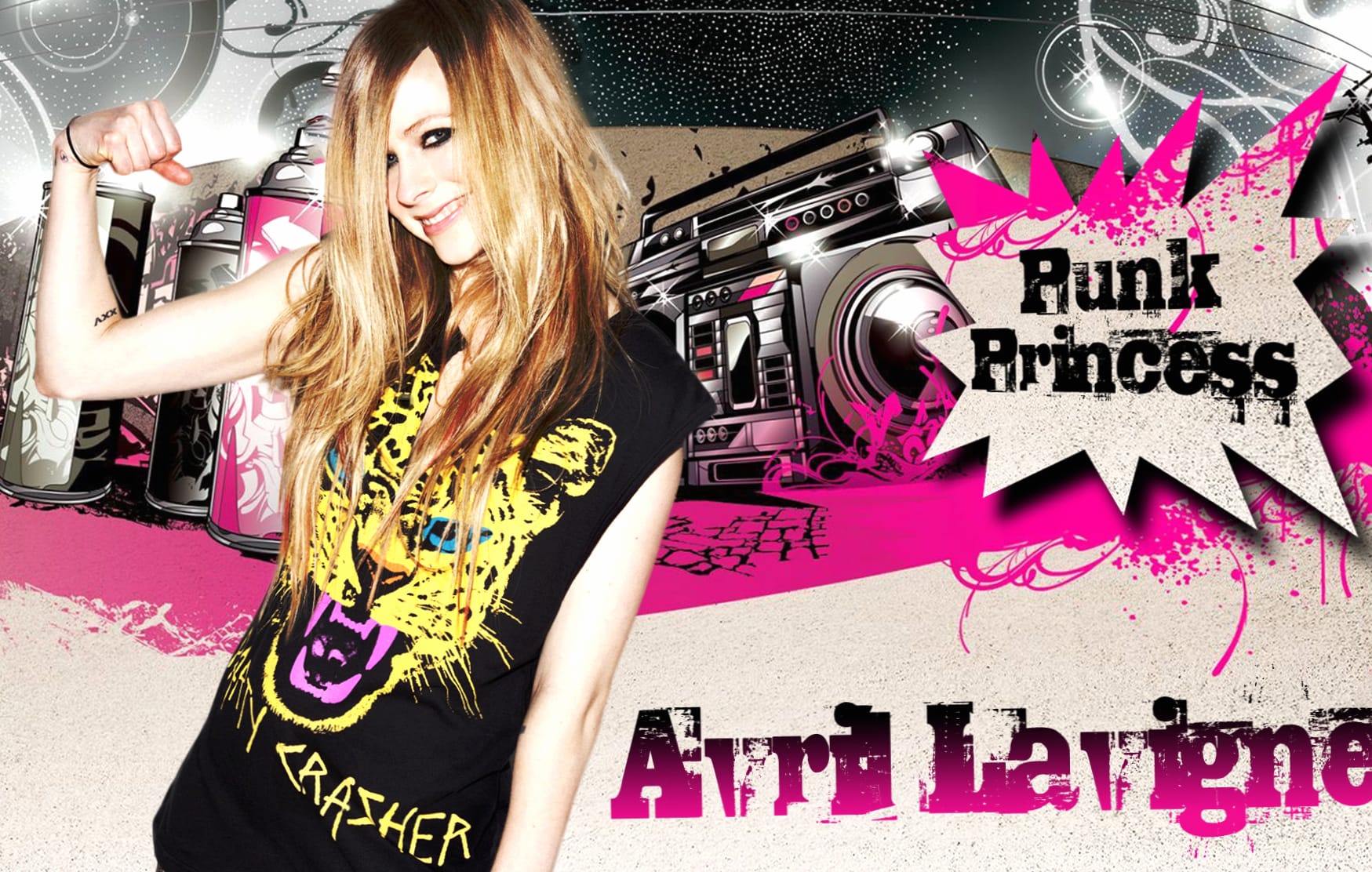 Avril Lavigne Punk Princess wallpapers HD quality