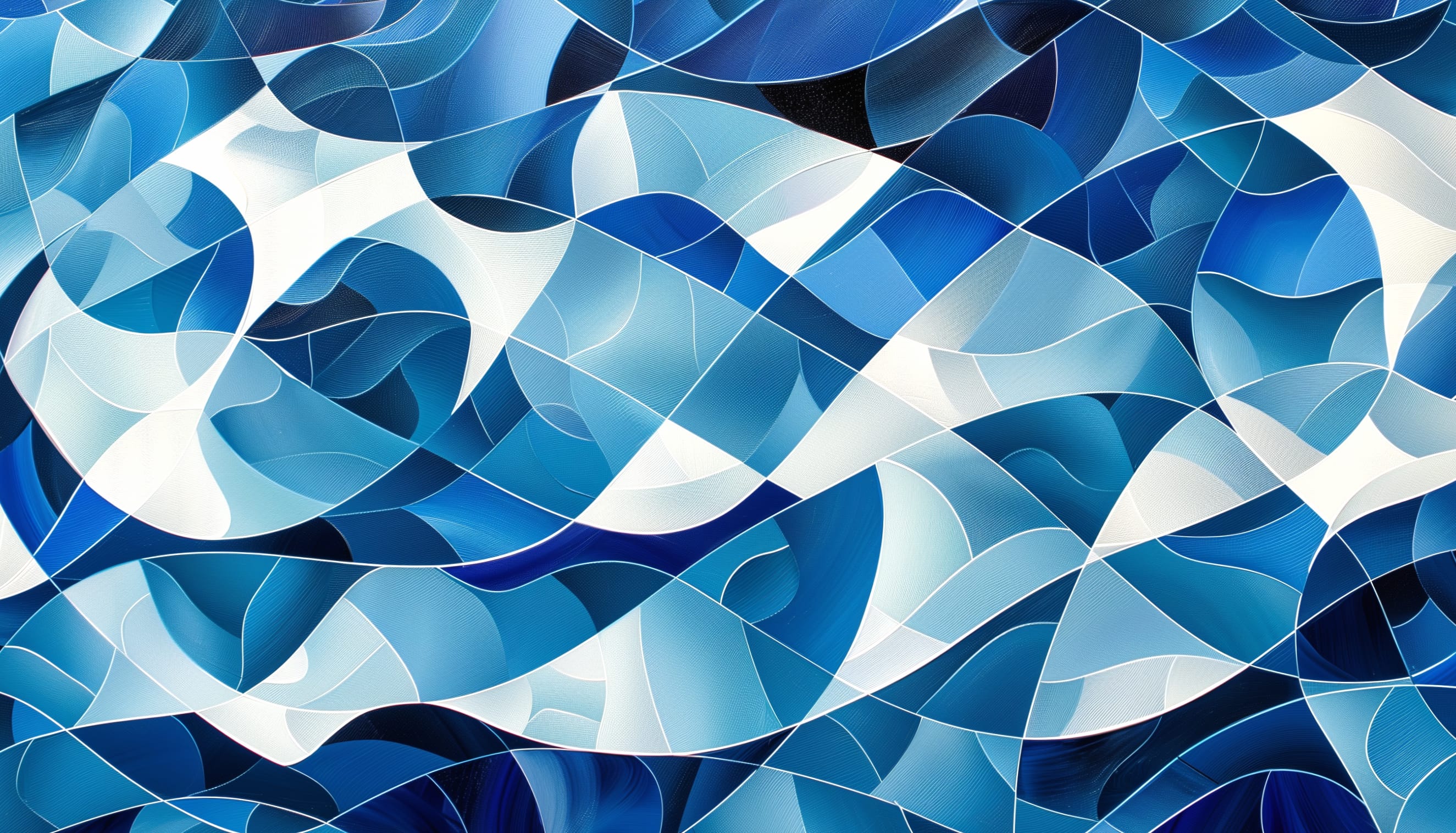 Azure Waves Abstract at 2048 x 2048 iPad size wallpapers HD quality