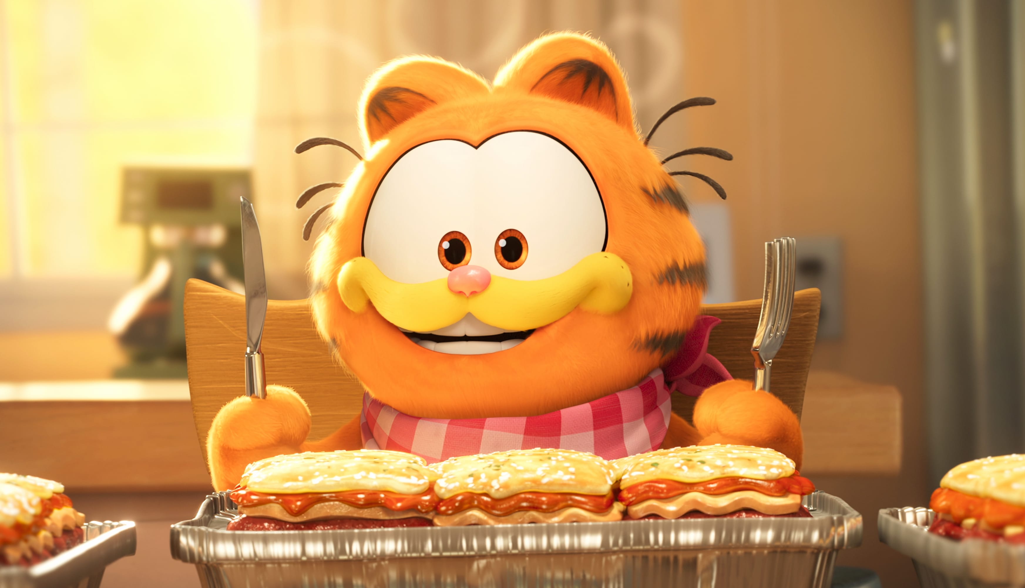 Baby Garfield The Garfield Movie at 2560 x 1440 HD size wallpapers HD quality