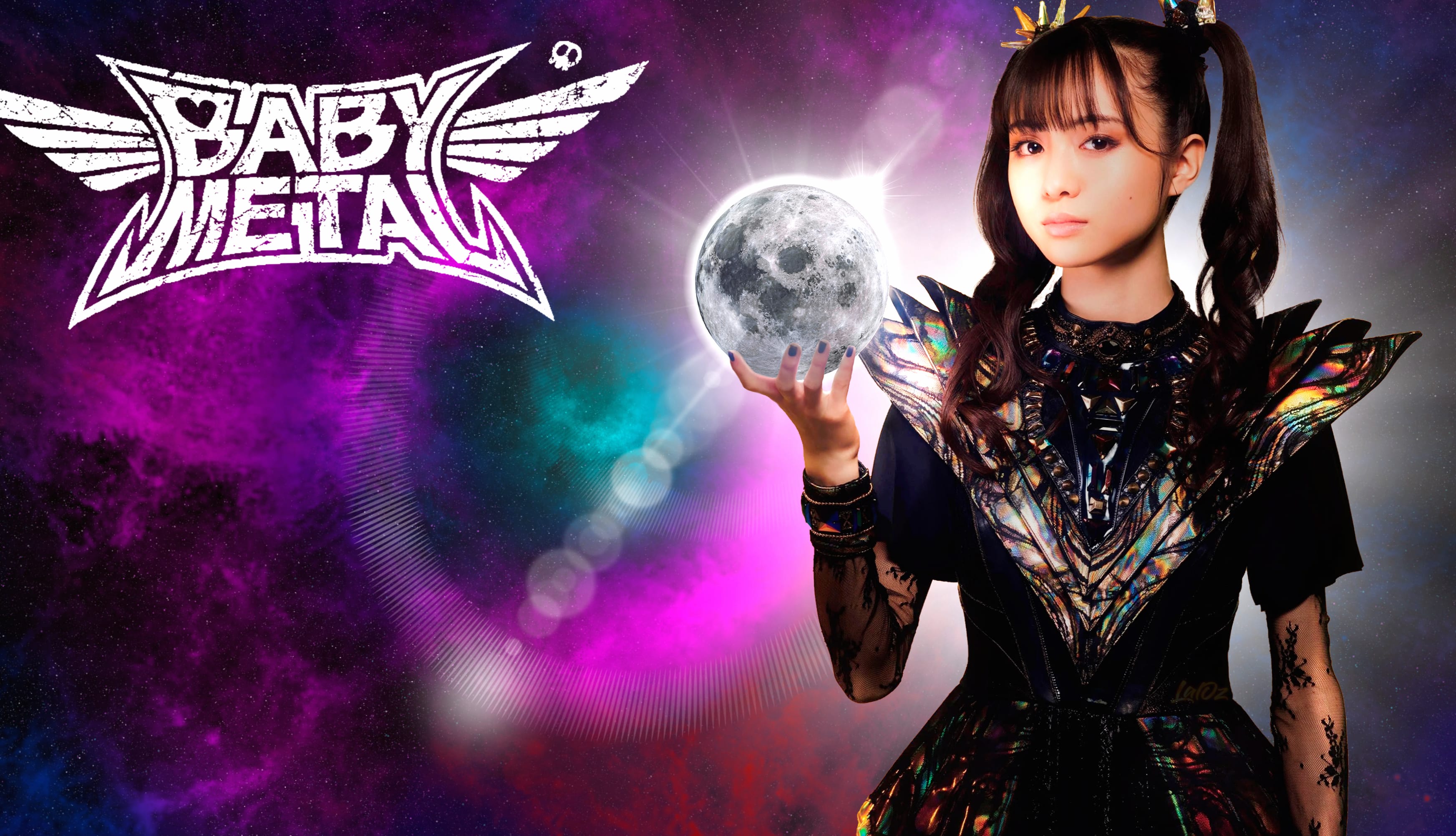 Babymetal - Moametal Galaxy at 1366 x 768 HD size wallpapers HD quality