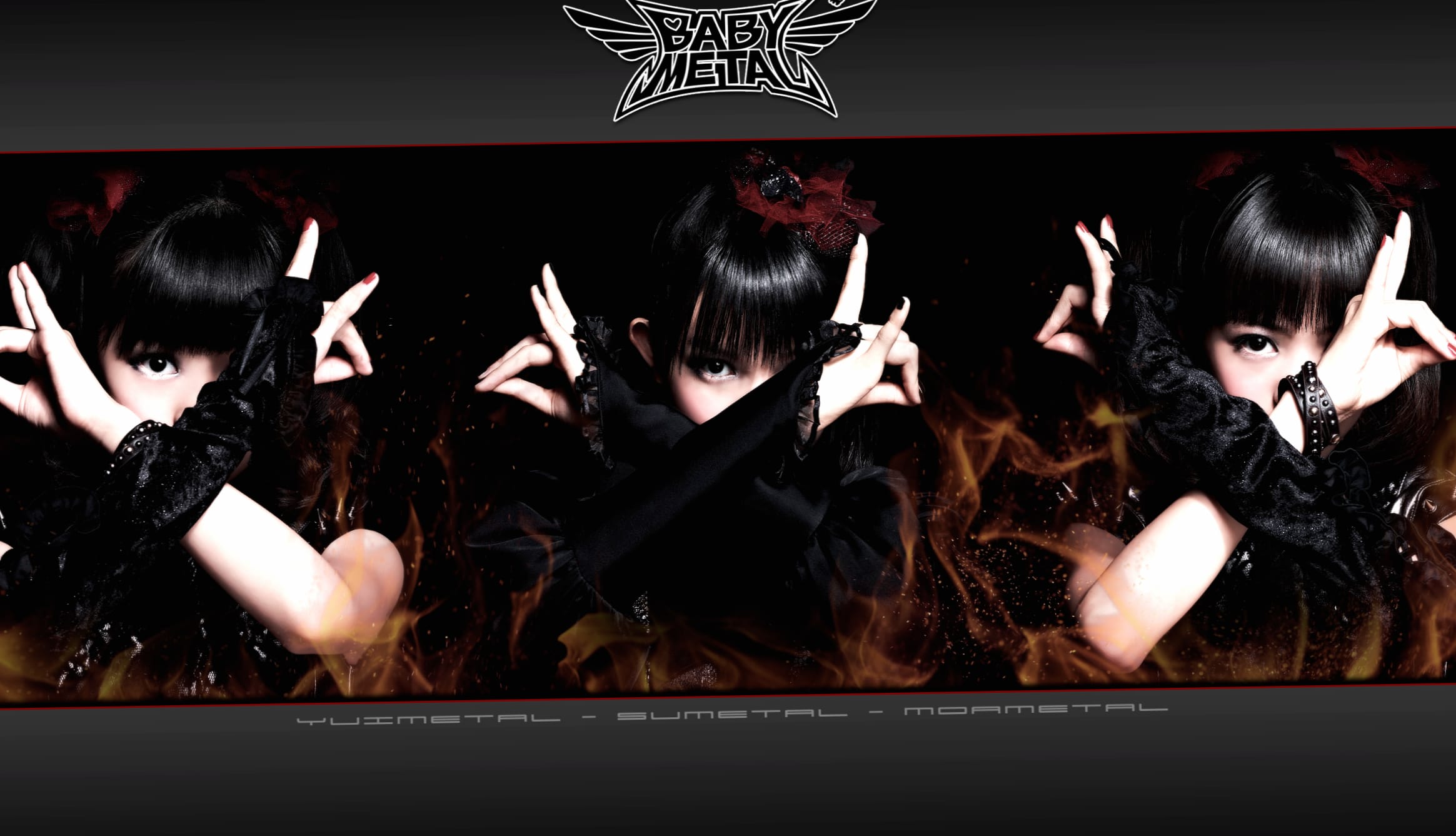 Babymetal of Asian Metal Idols in Action at 750 x 1334 iPhone 6 size wallpapers HD quality