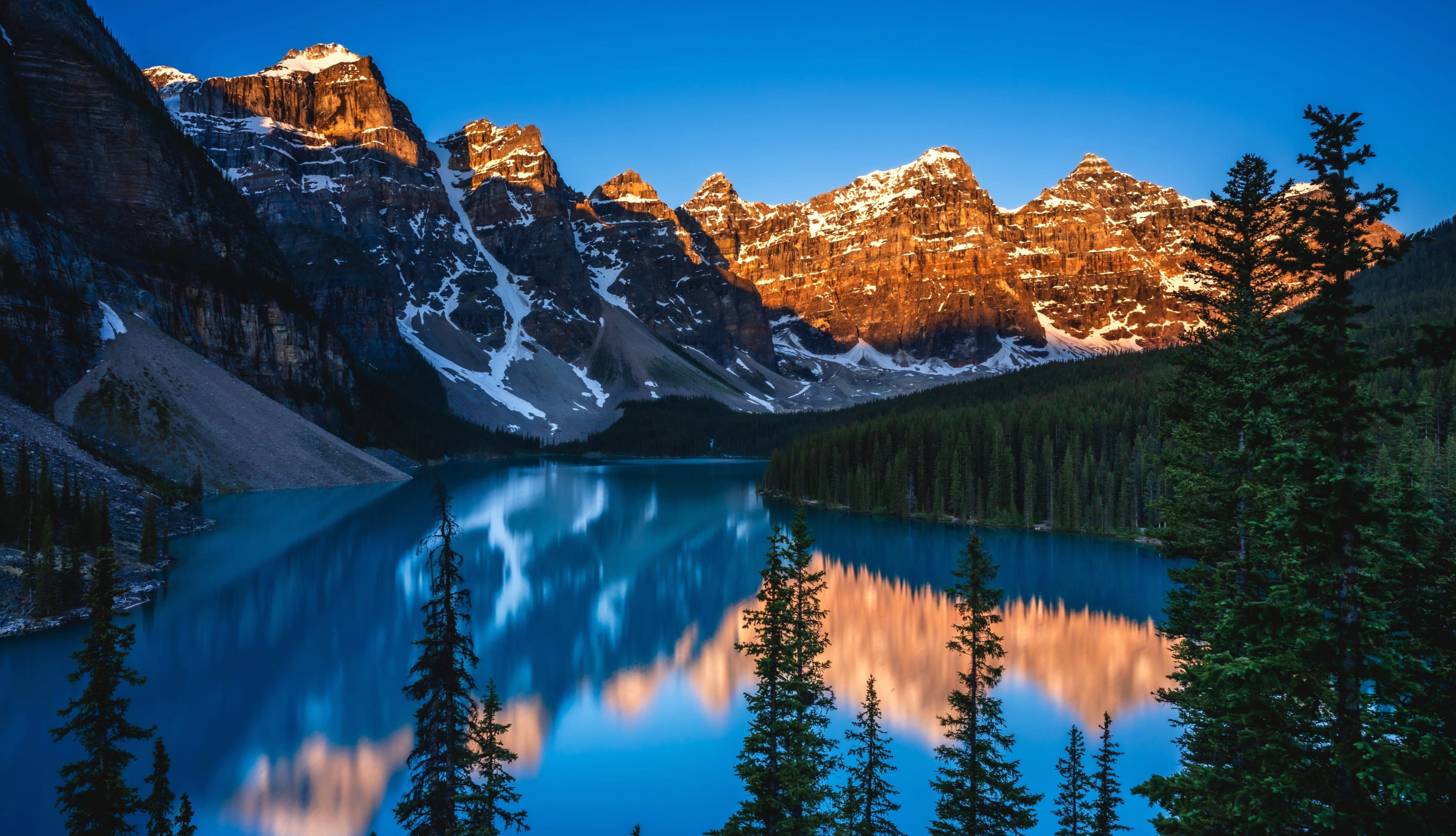 Banff National Park Scenery at 1366 x 768 HD size wallpapers HD quality