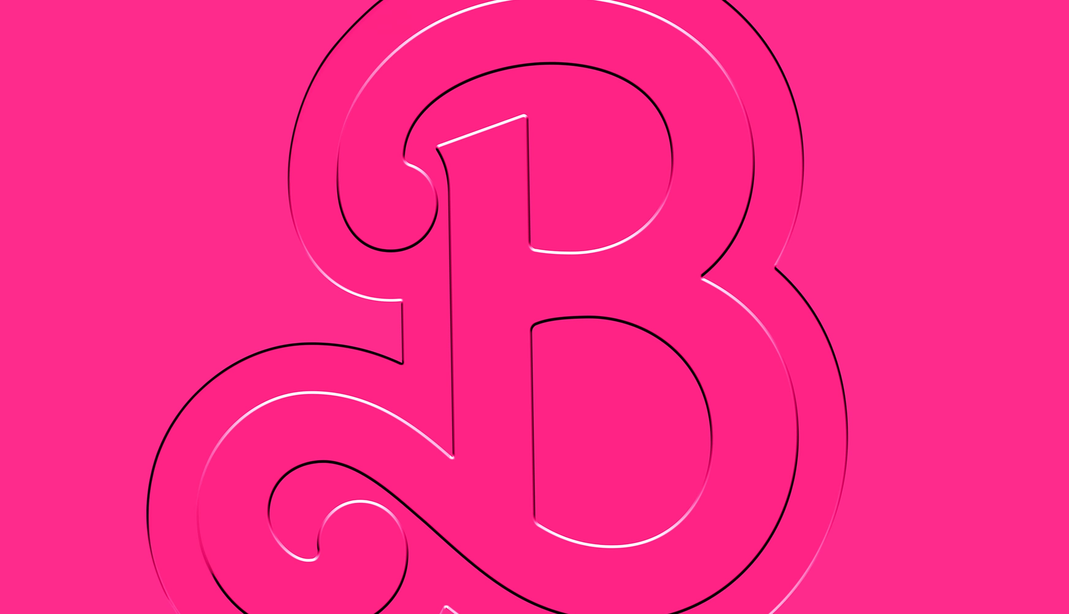 Barbie Logo at 320 x 480 iPhone size wallpapers HD quality