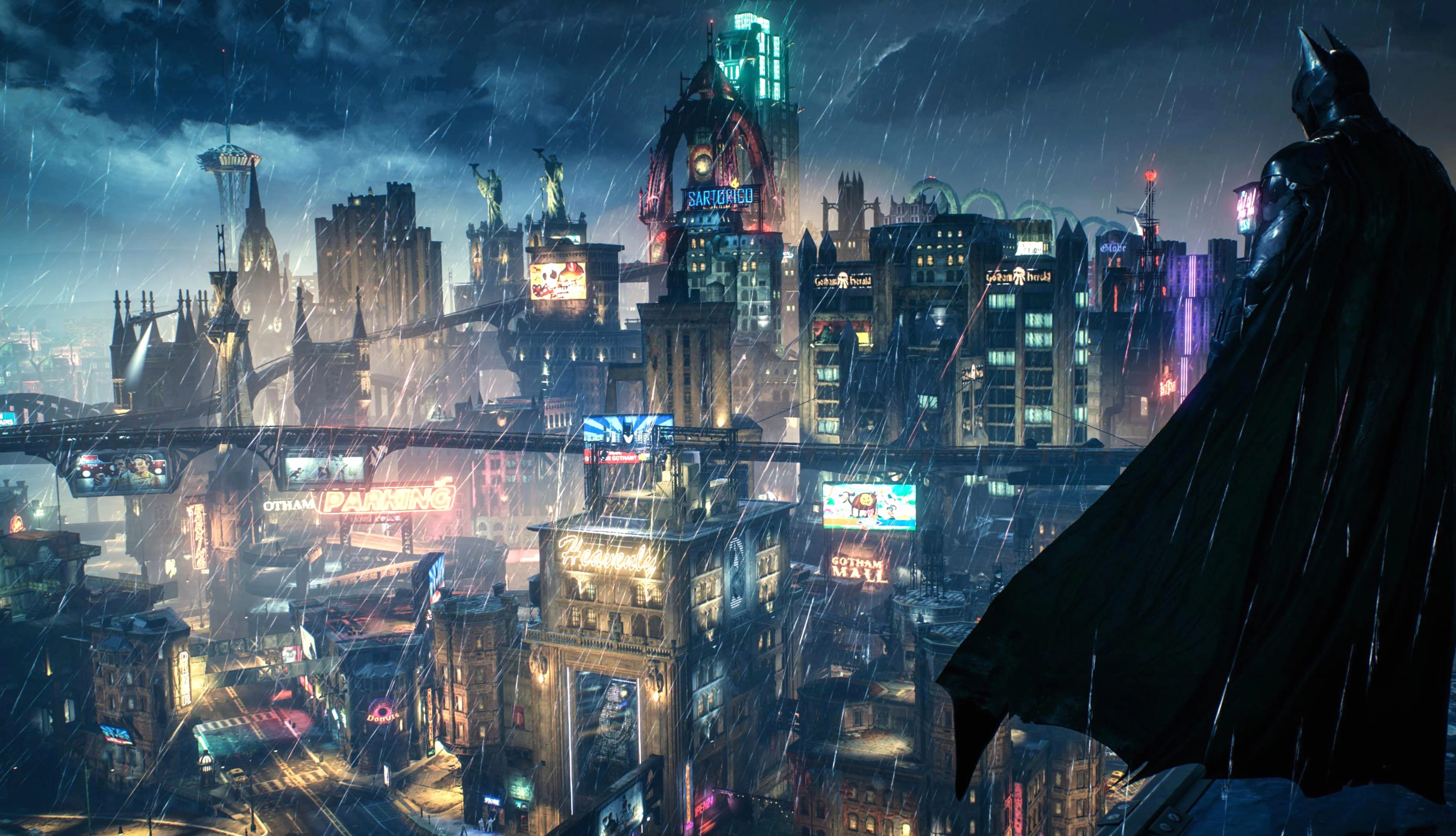 Batman Arkham Knight Gotham City wallpapers HD quality