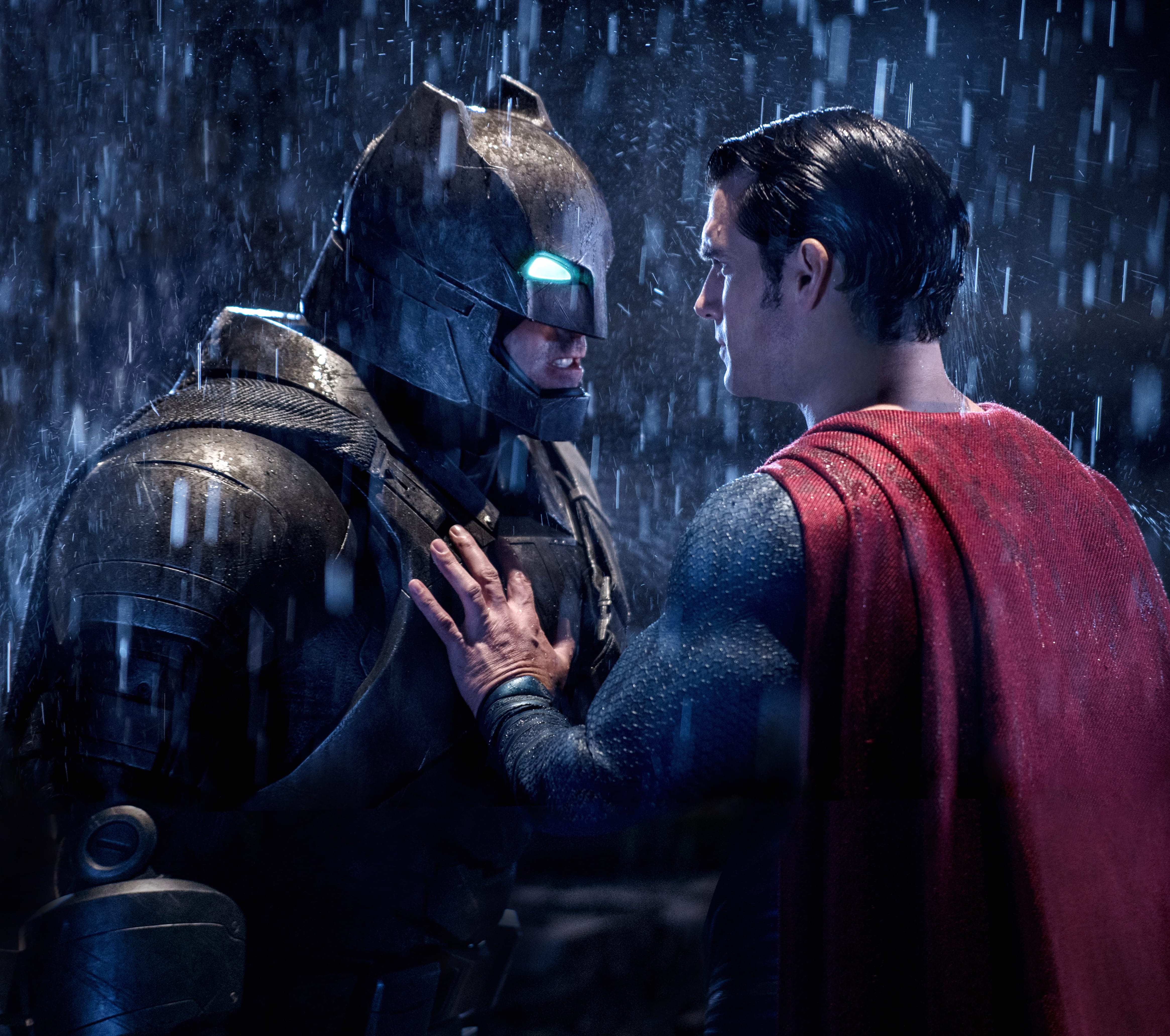 Batman V Superman HD Showdown at 2048 x 2048 iPad size wallpapers HD quality