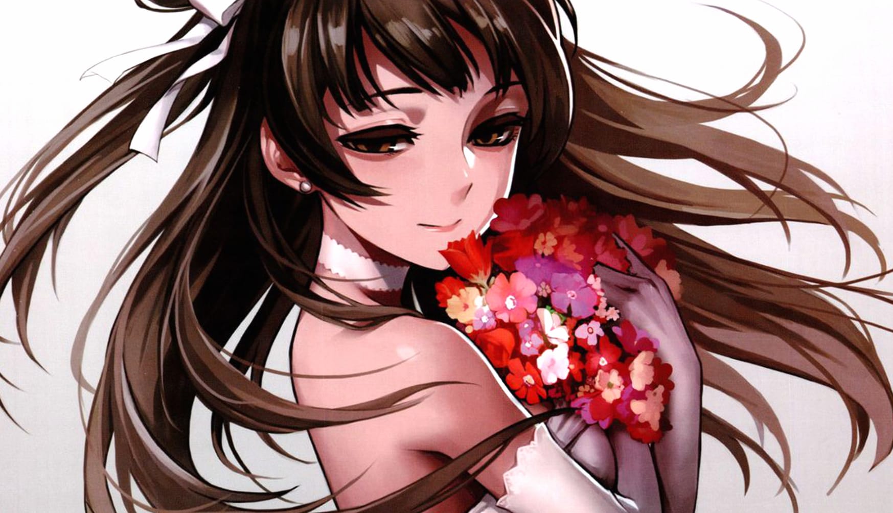 Beautiful Bride Kotori Minami - wallpapers HD quality