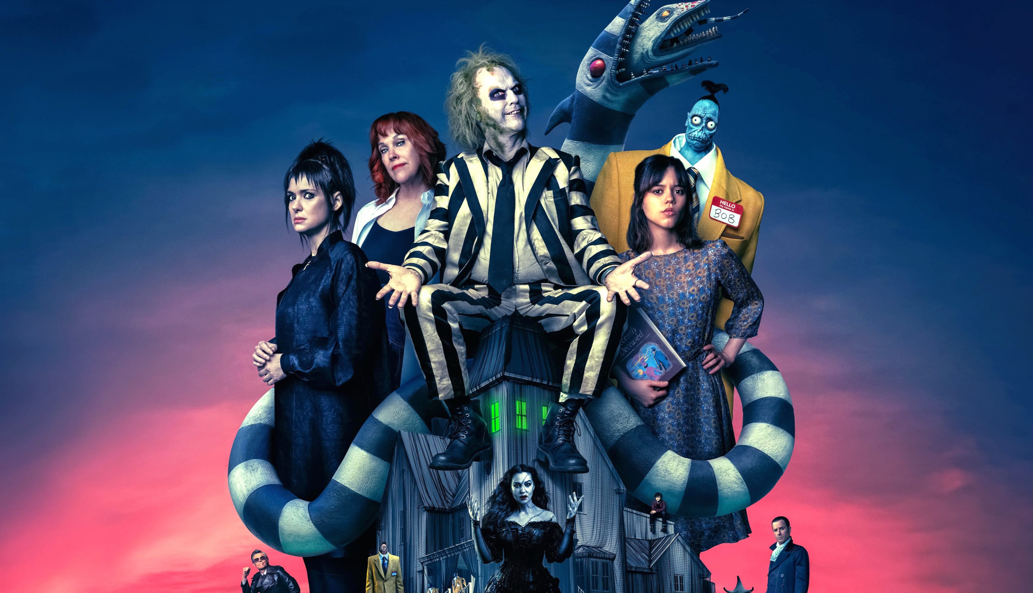 Beetlejuice Beetlejuice 2024 Movies wallpapers HD quality