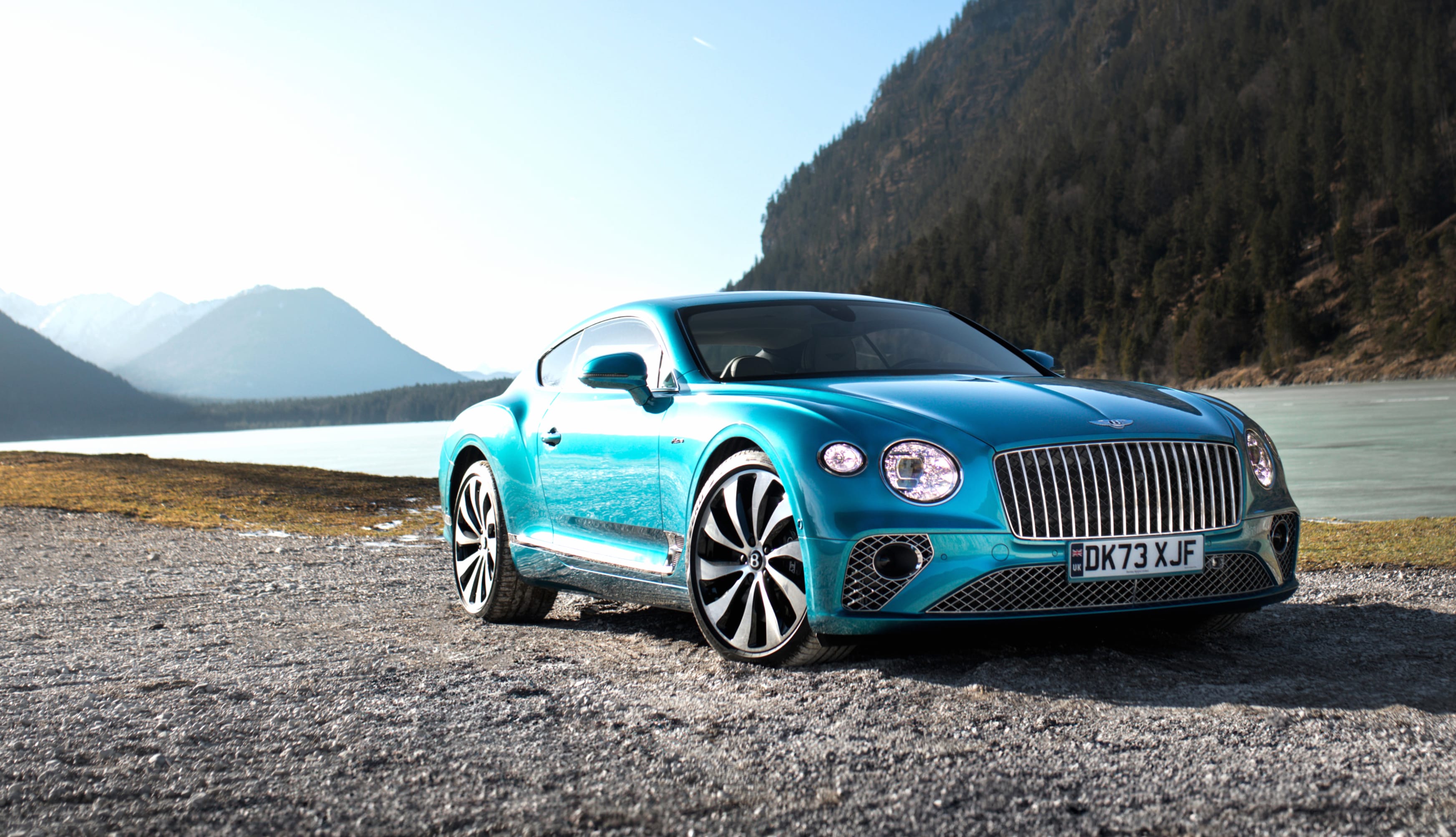 Bentley Continental GT Mulliner 2024 at 1280 x 720 HD size wallpapers HD quality