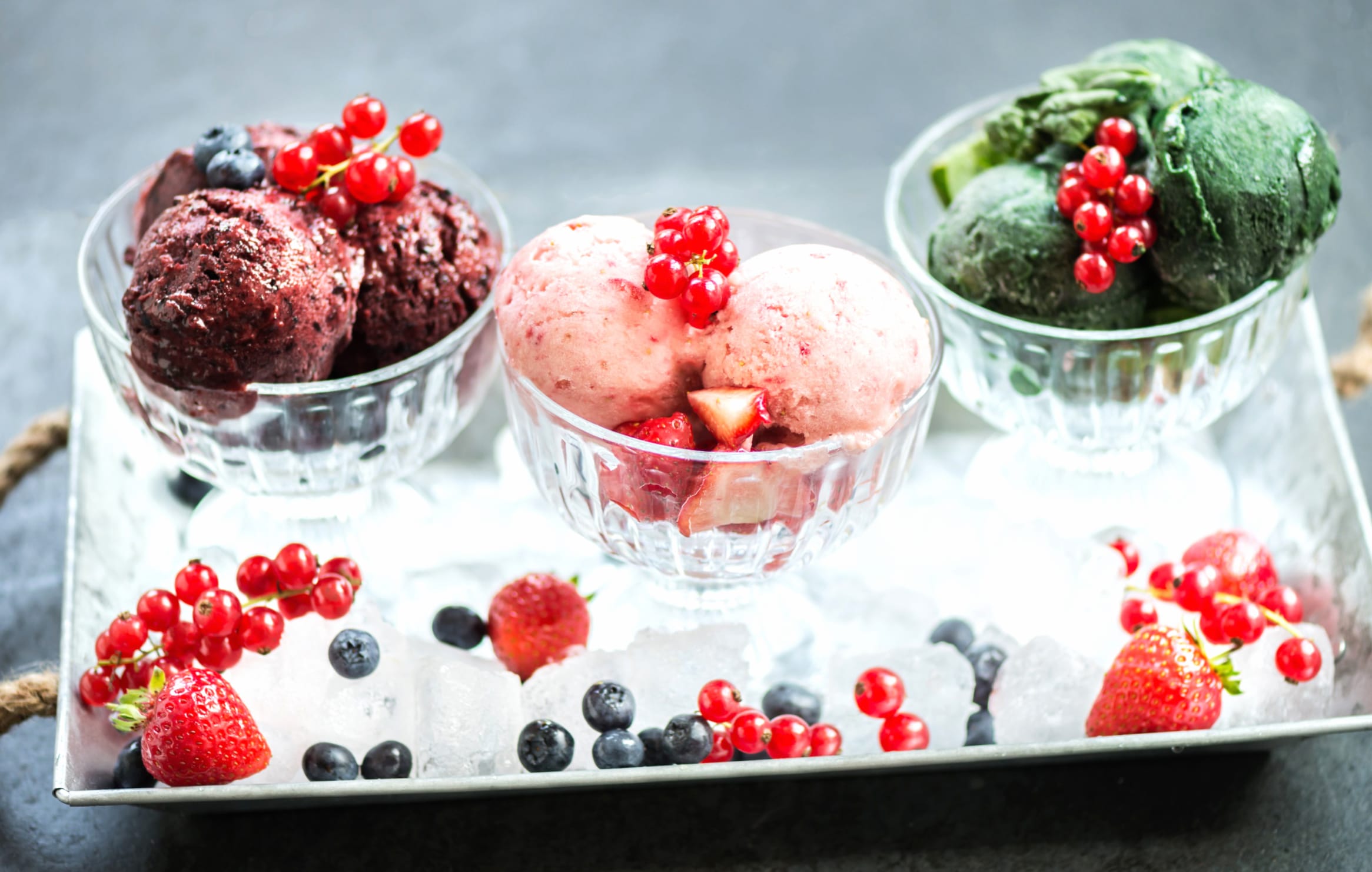 Berry Sweets Food Ice Cream wallpapers HD quality