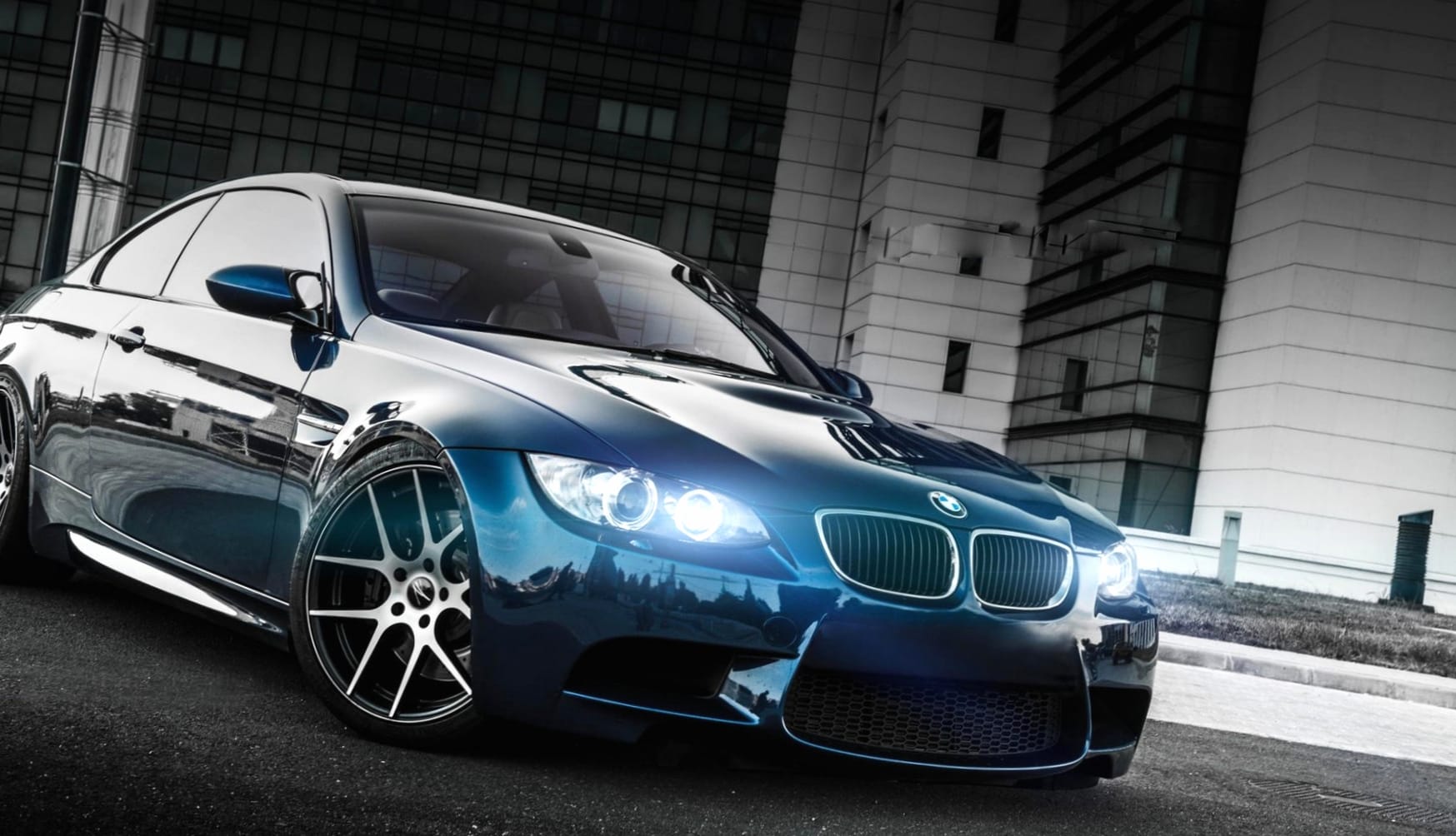 Black BMW E92 M3 at 1152 x 864 size wallpapers HD quality