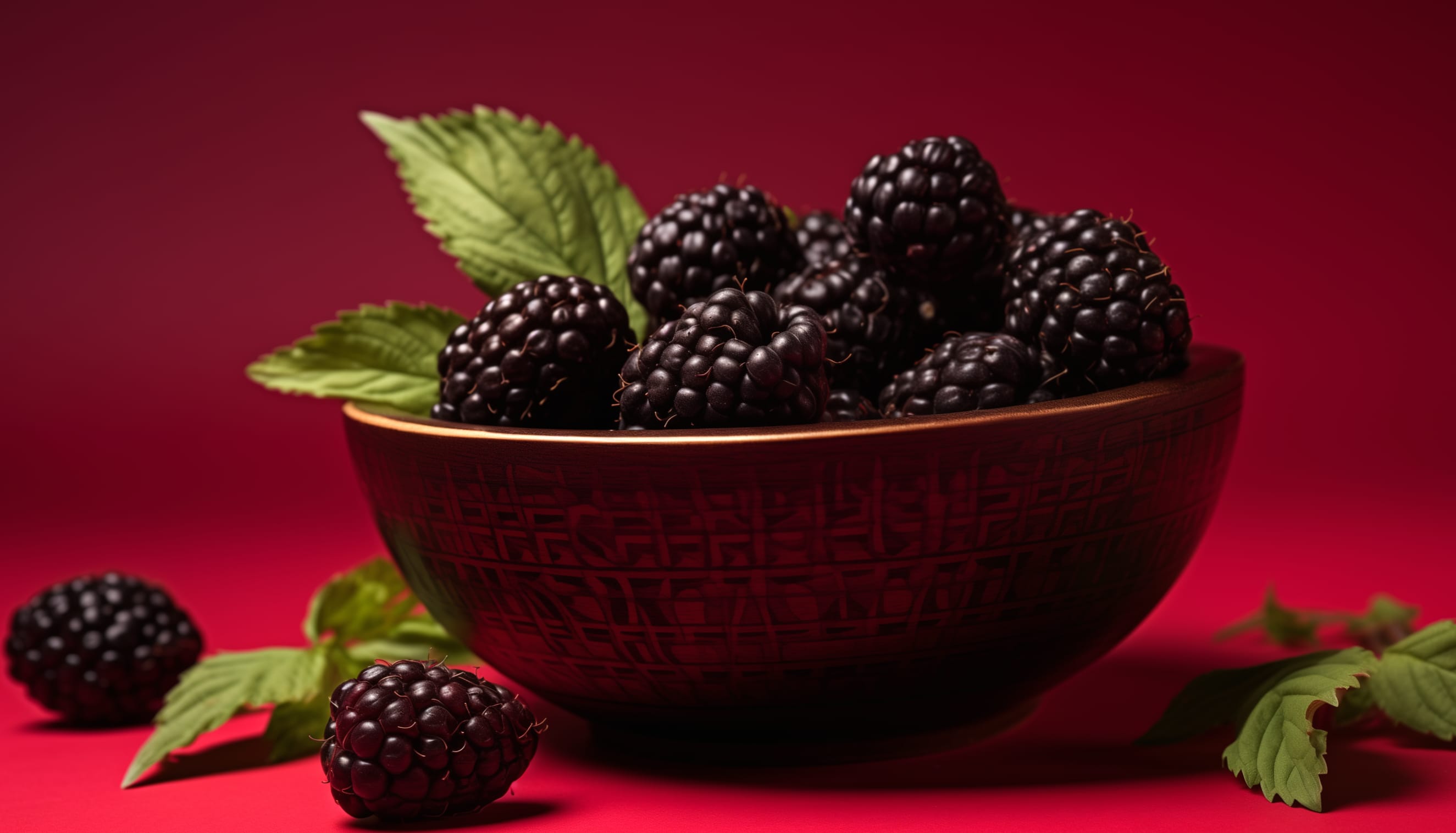 Blackberry Delight - HD Food Wallpaper wallpapers HD quality