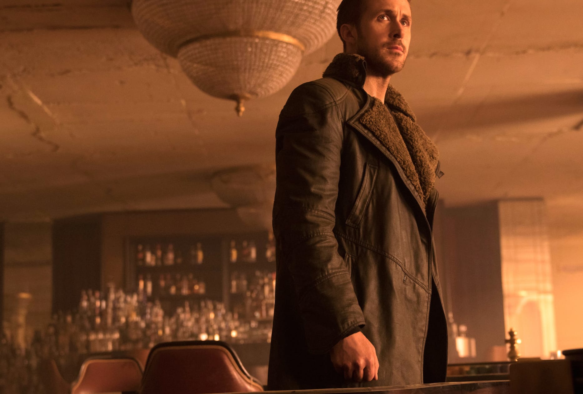 Blade Runner 2049 Officer K in Action at 1536 x 864 HD size wallpapers HD quality