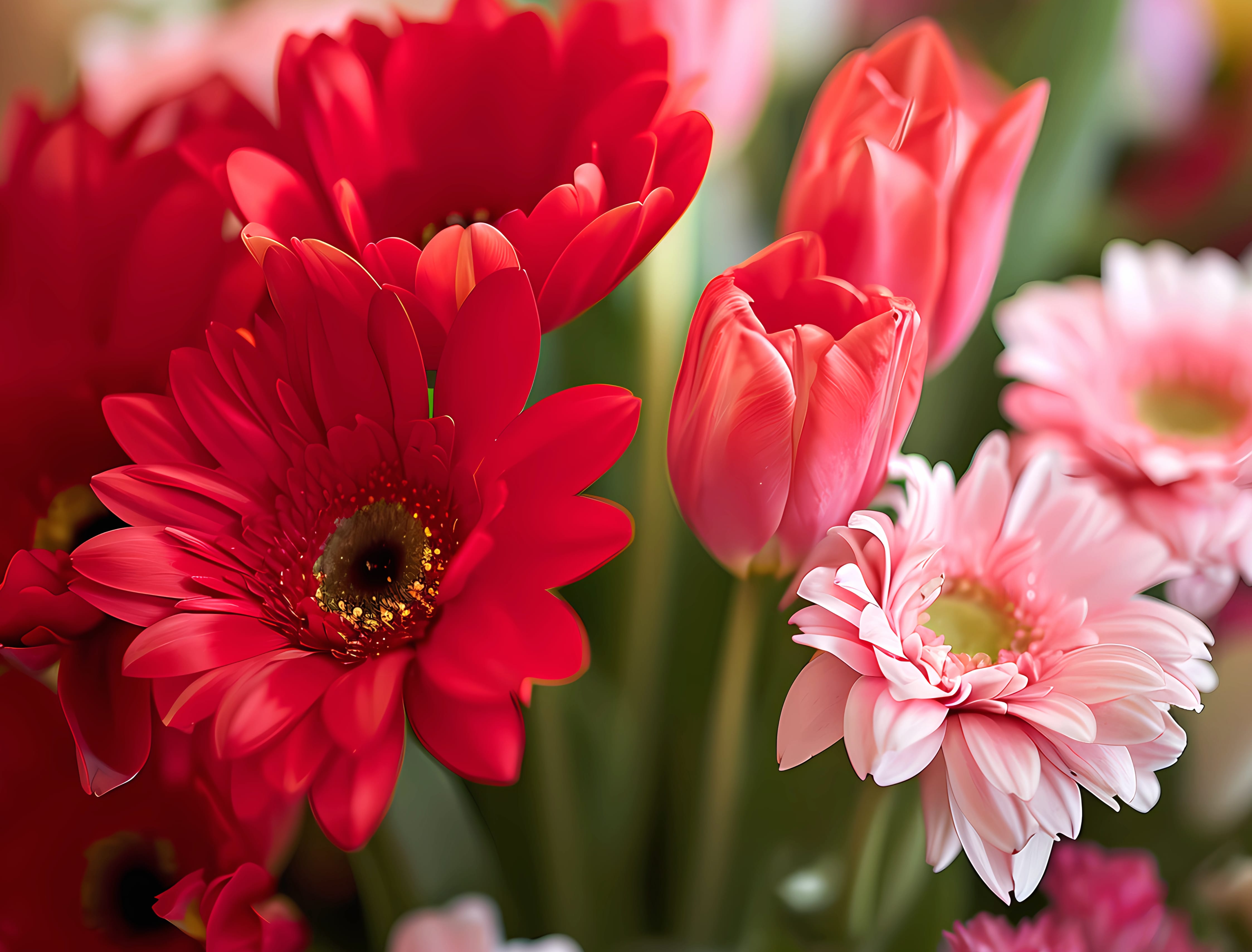 Blooming flowers 2 at 1152 x 864 size wallpapers HD quality