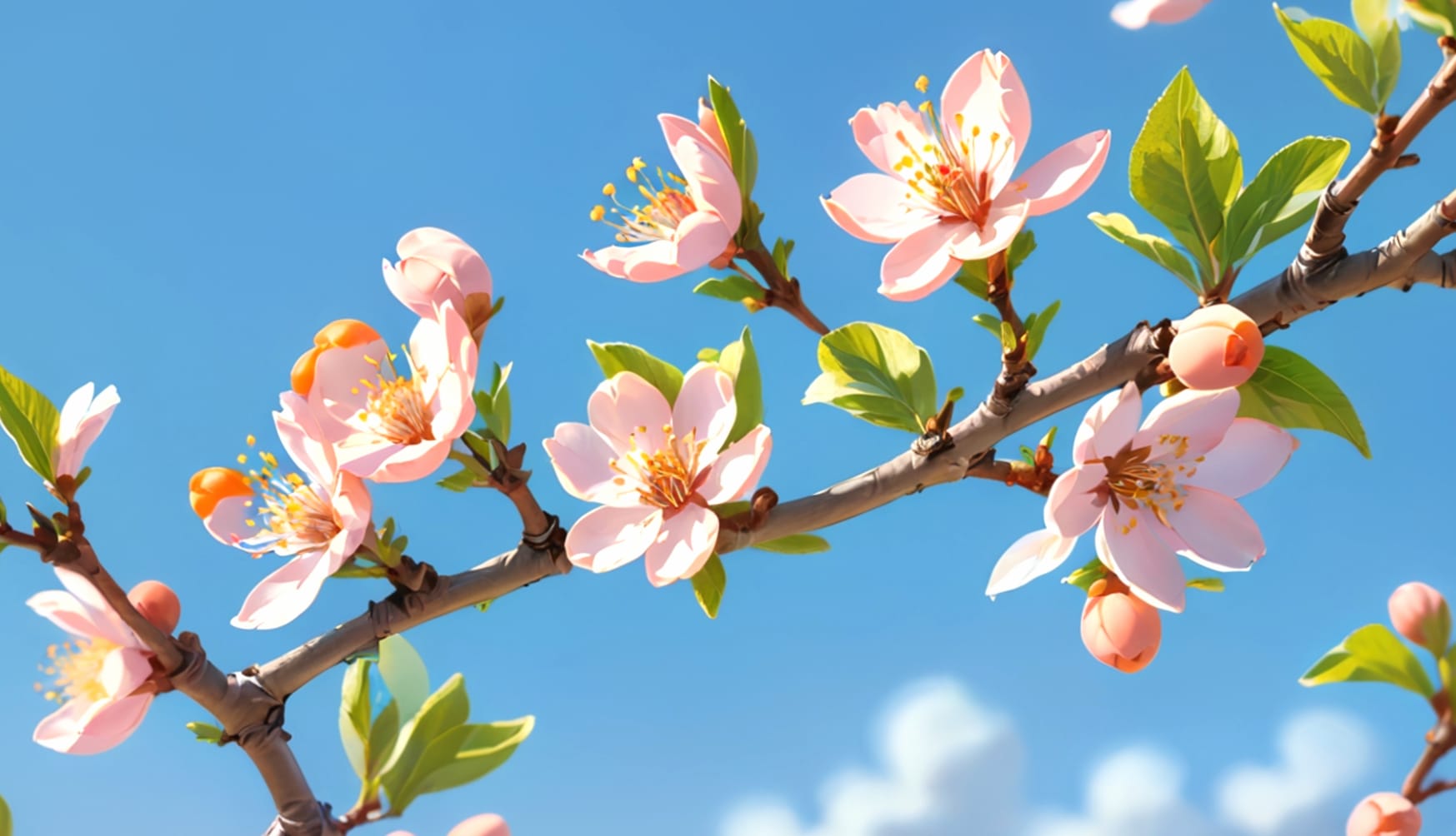 Blossoming Apricot Macro wallpapers HD quality