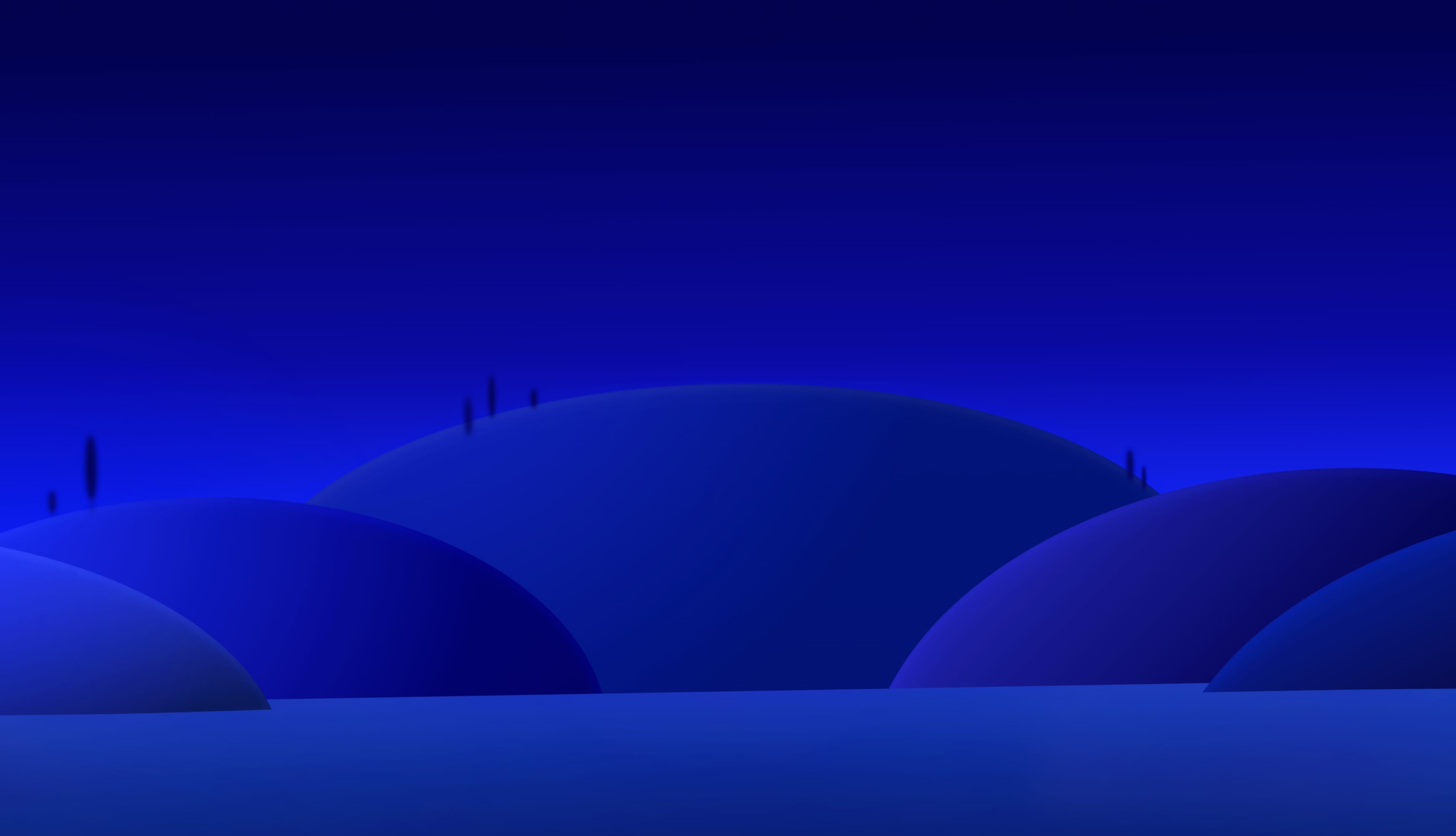 Blue aesthetic Nightscape wallpapers HD quality