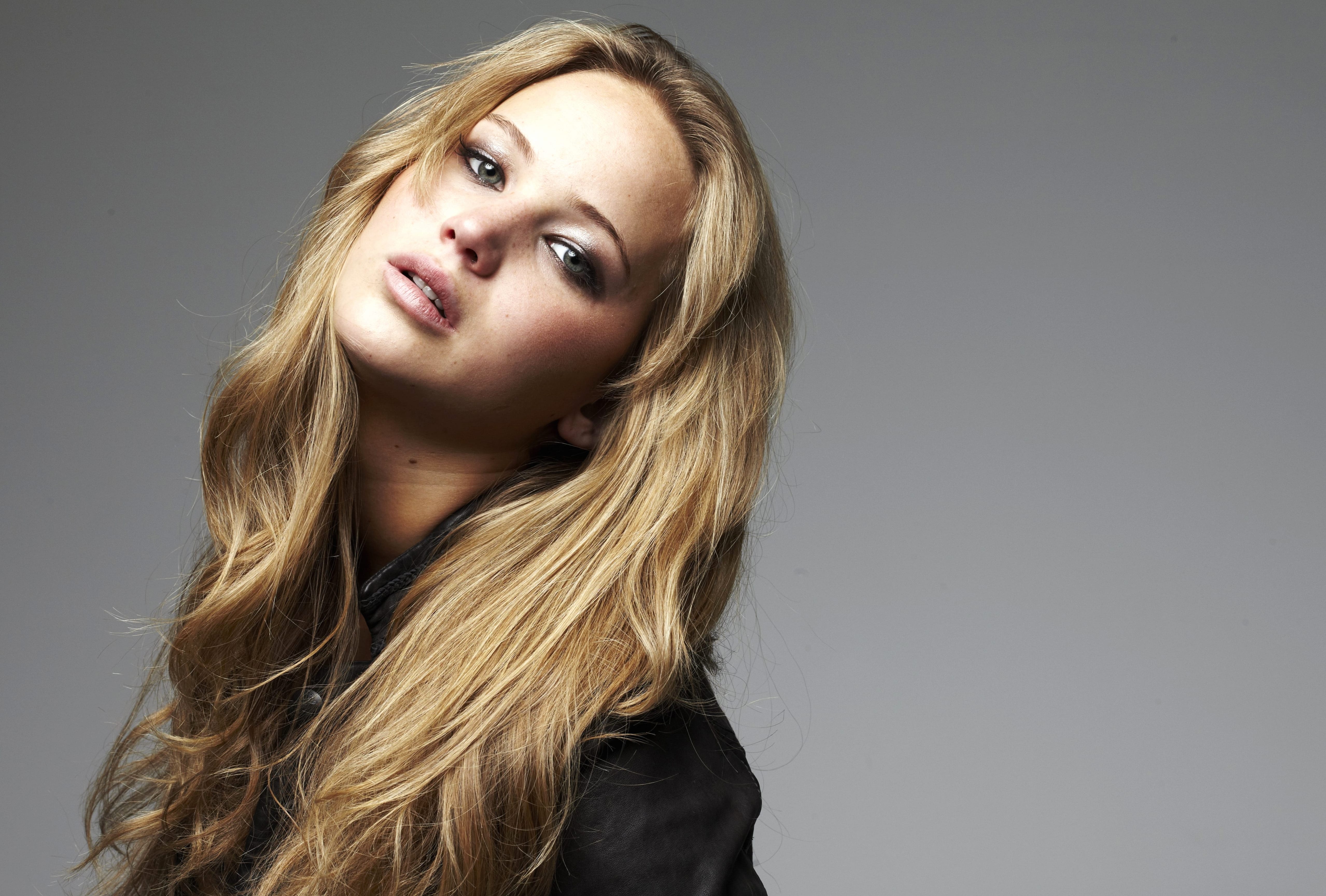 Blue Eyes Blonde American Actress Celebrity Jennifer Lawrence wallpapers HD quality