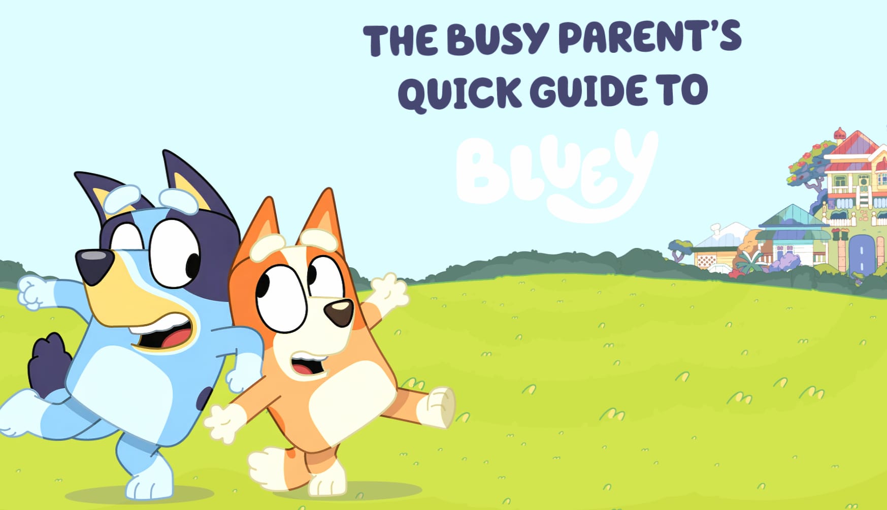 Bluey - Animated TV Show Desktop Background wallpapers HD quality